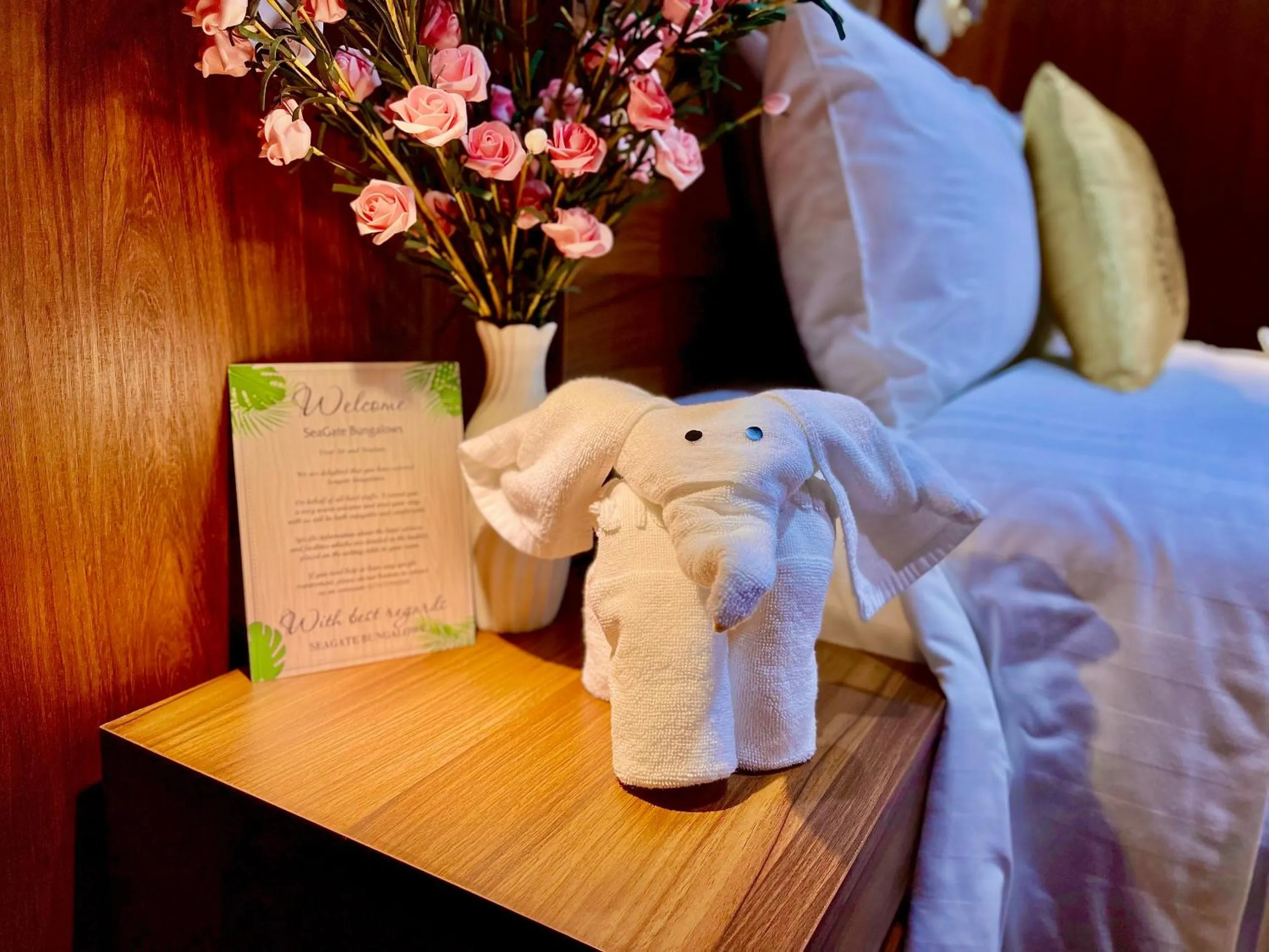 Bed in Seagate Bungalow Quy Nhon