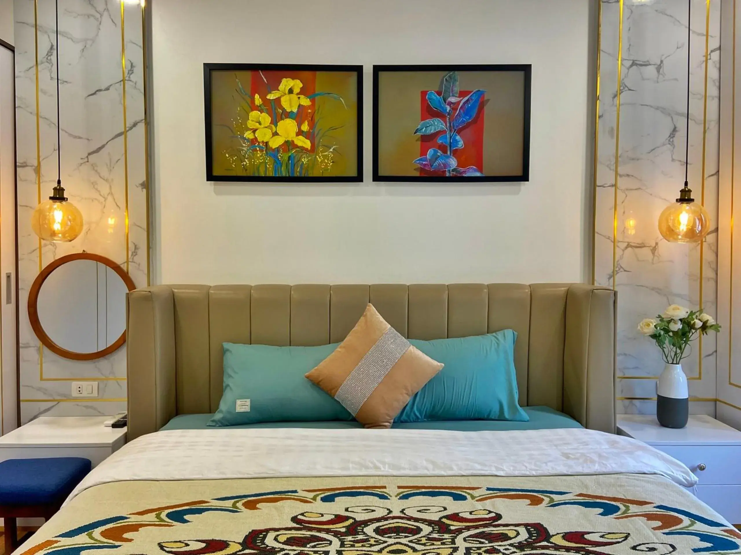 Bed in Hue Crown Boutique best hotel Bed in Hue Crown Boutique best hotel