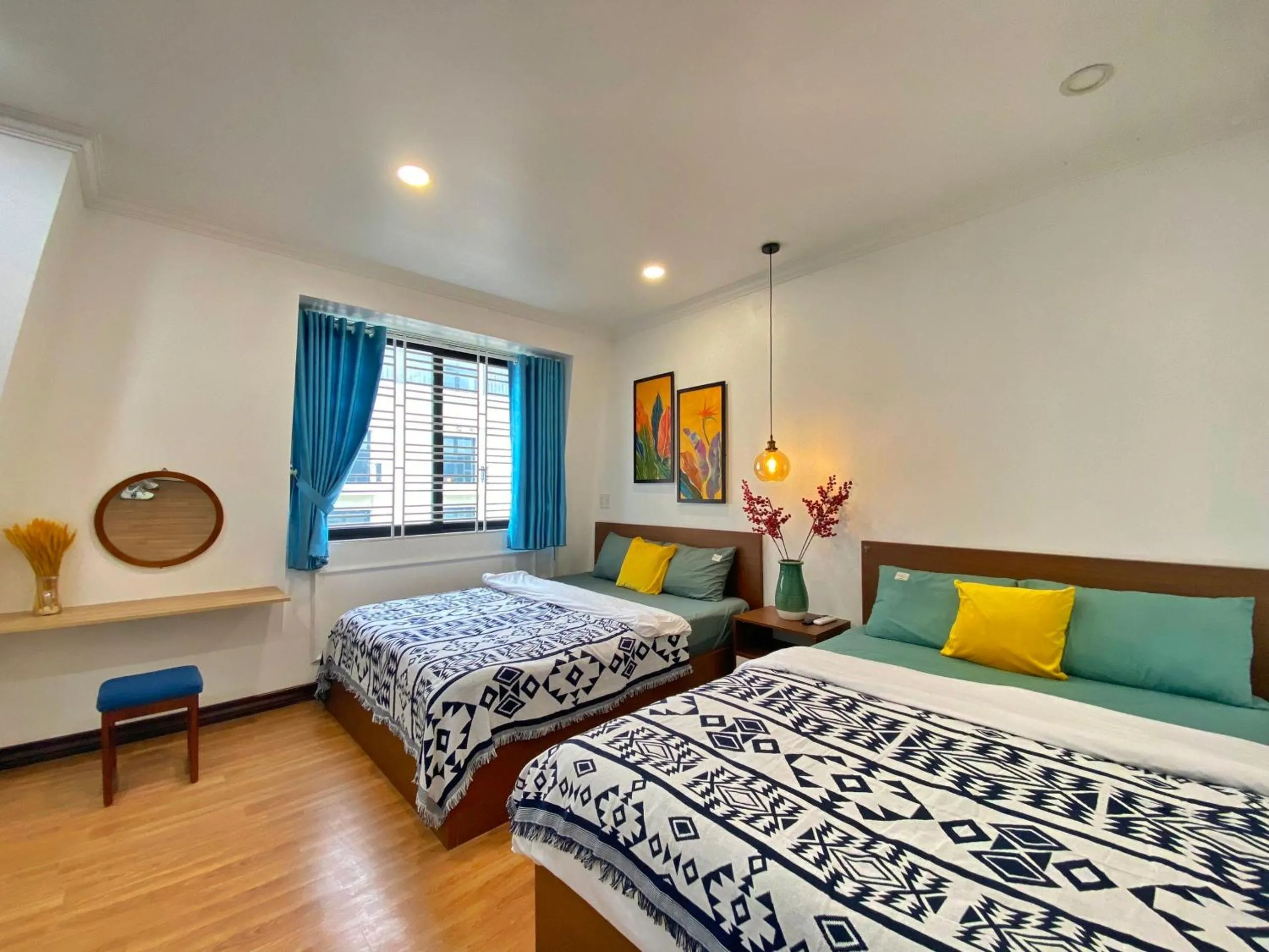 Bed in Hue Crown Boutique best hotel