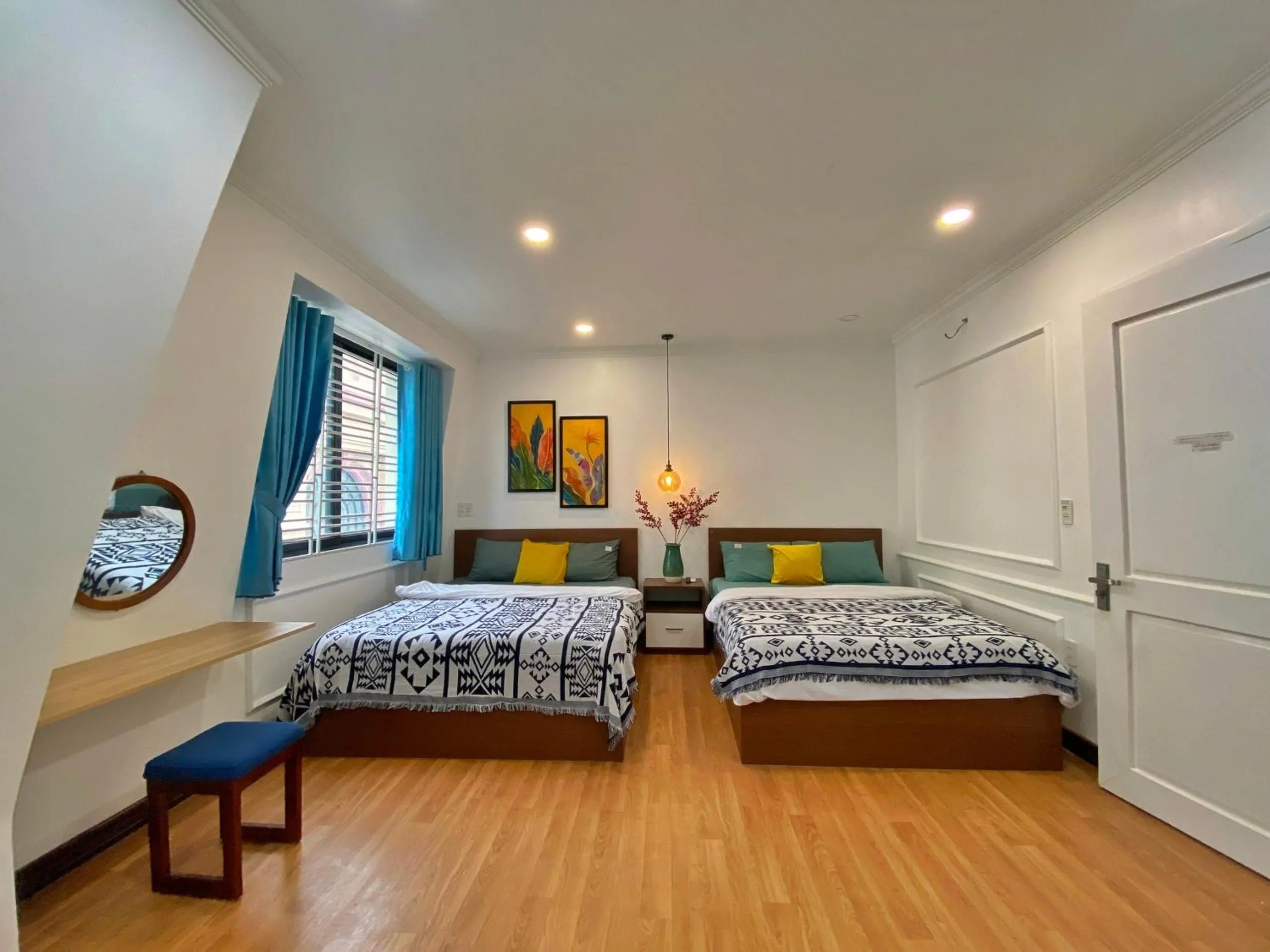 Bed in Hue Crown Boutique best hotel