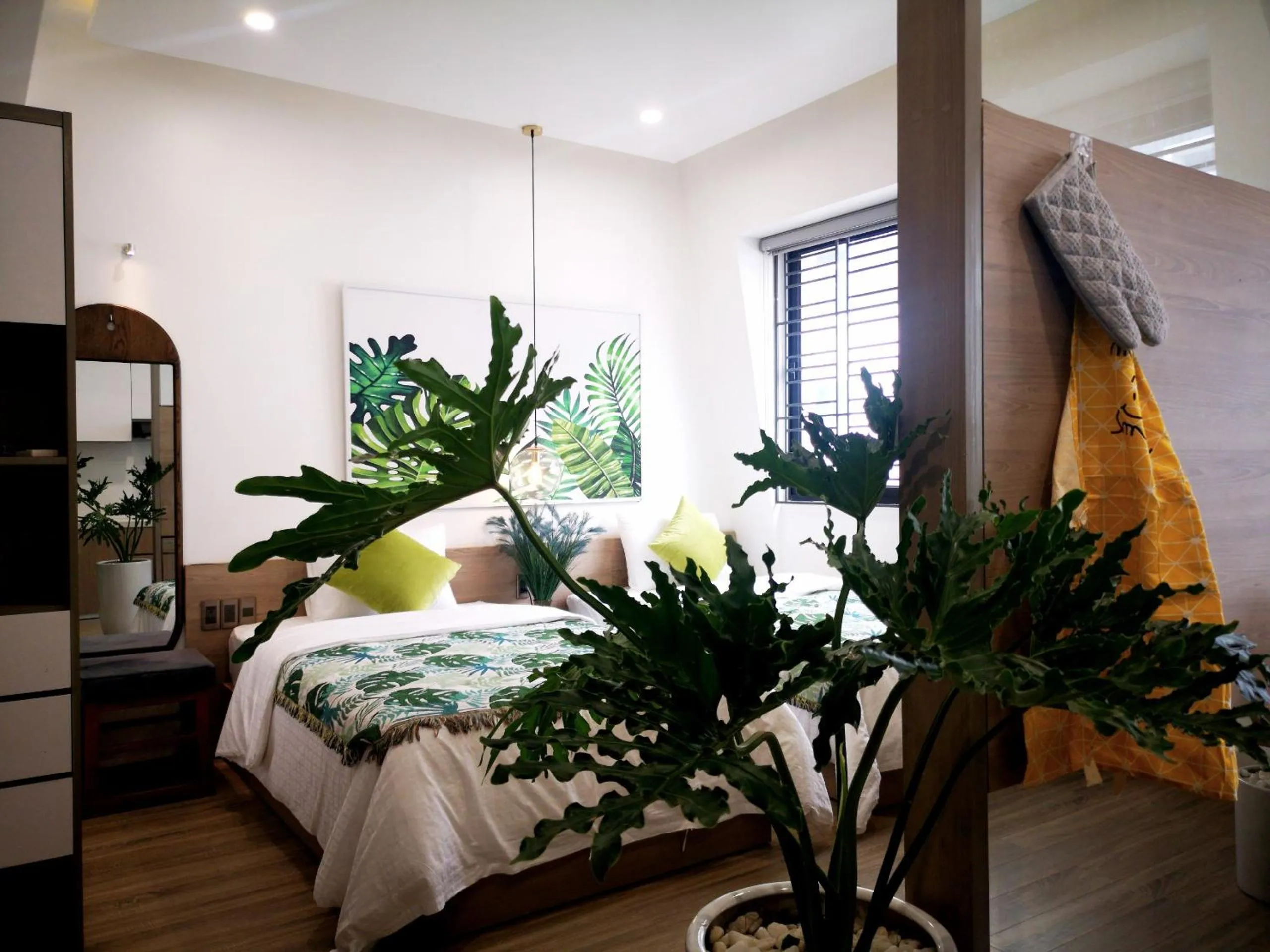 Bed in Hue Crown Boutique best hotel