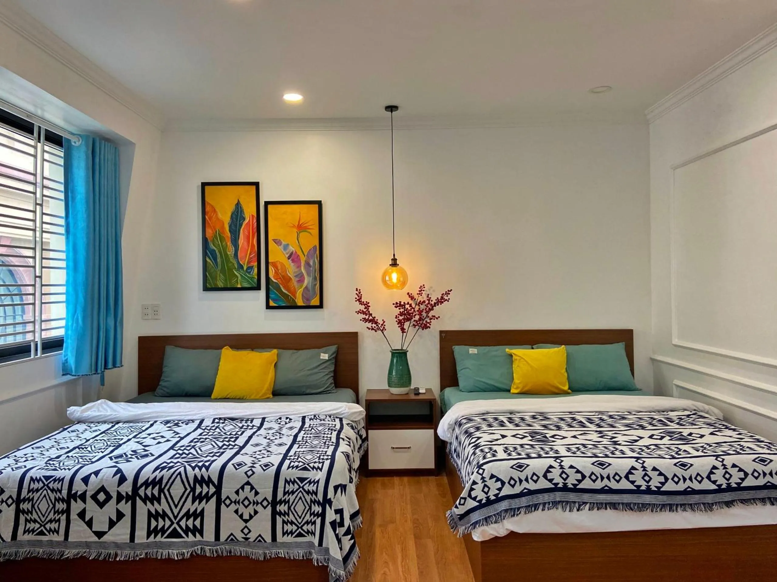 Bed in Hue Crown Boutique best hotel