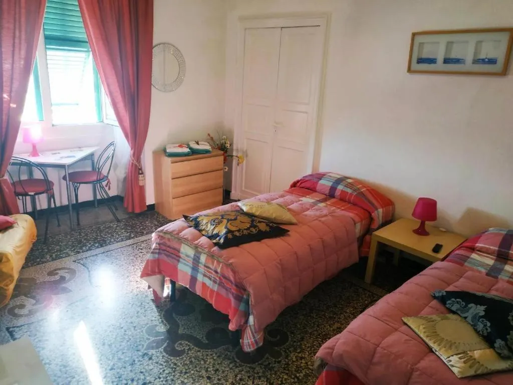 Family Room with Shared Bathroom in Delfino Blue