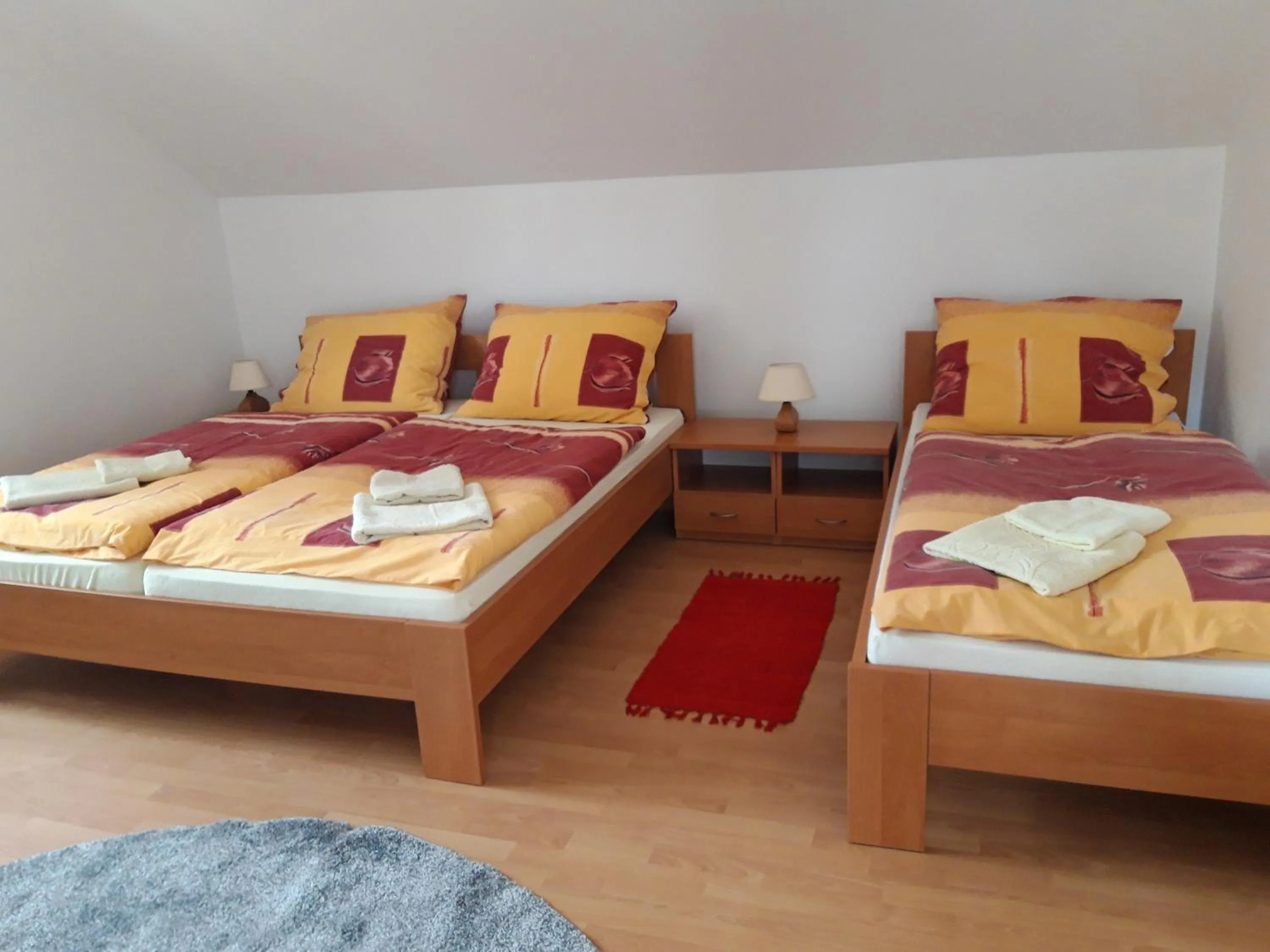 Bedroom, Bed in TIC Hervartov