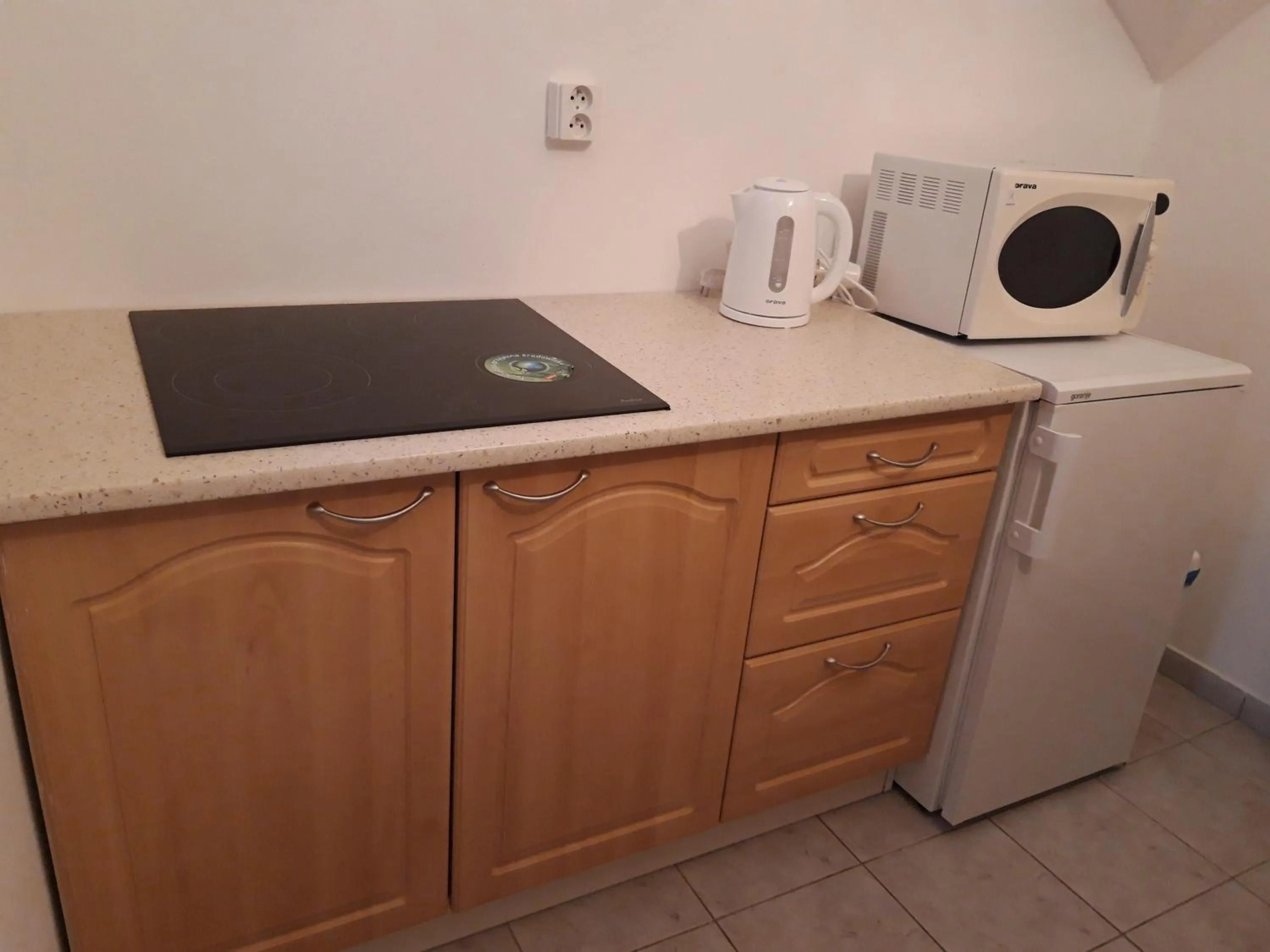 Kitchen or kitchenette in TIC Hervartov