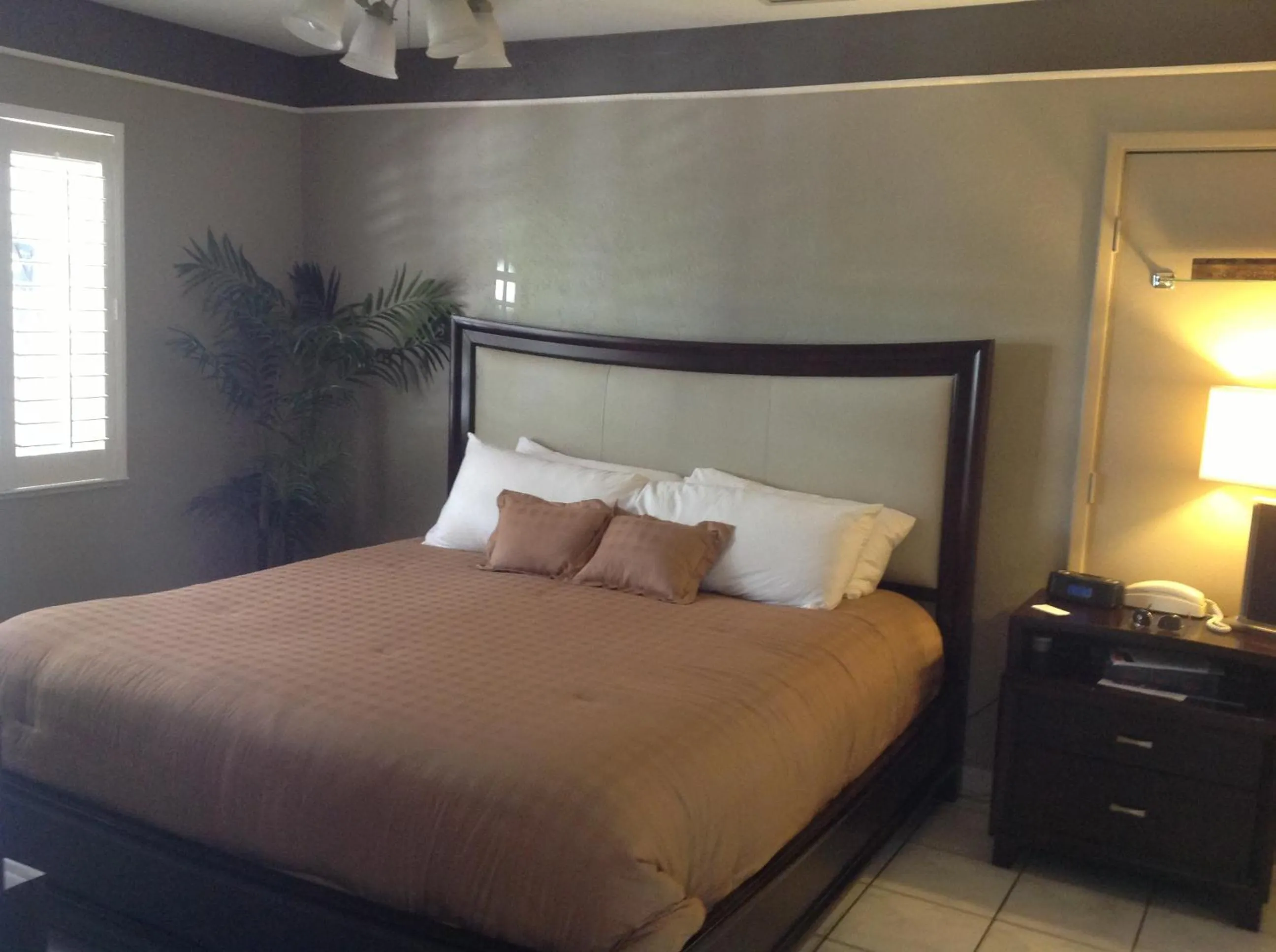Bed in Coral Reef Guesthouse