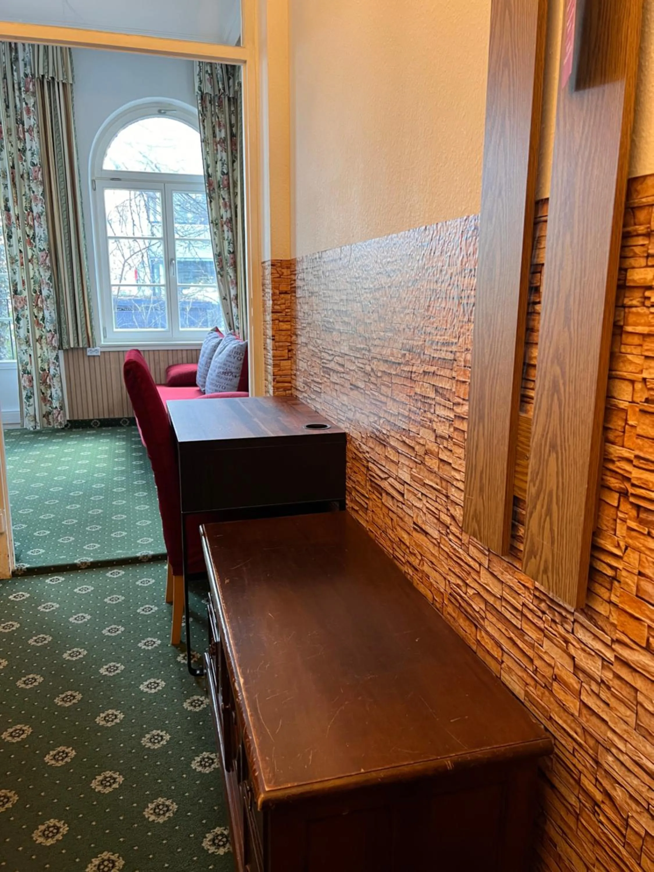 Bed in Hotel Galleria