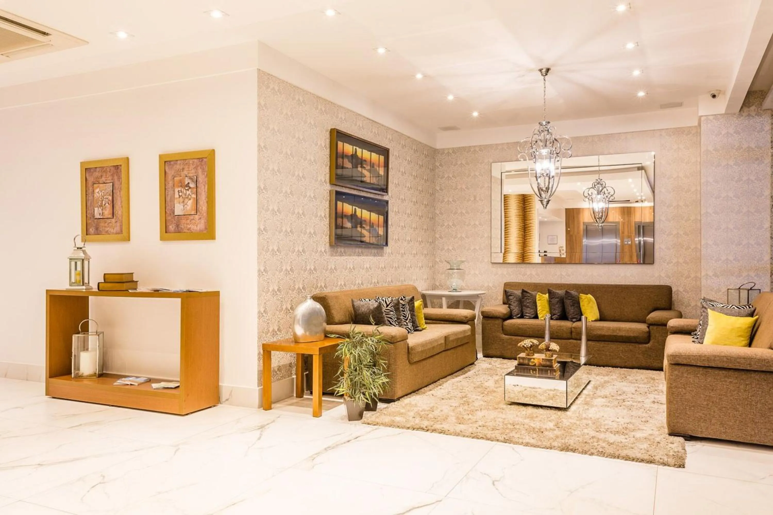 Lobby or reception in Vox Hotel