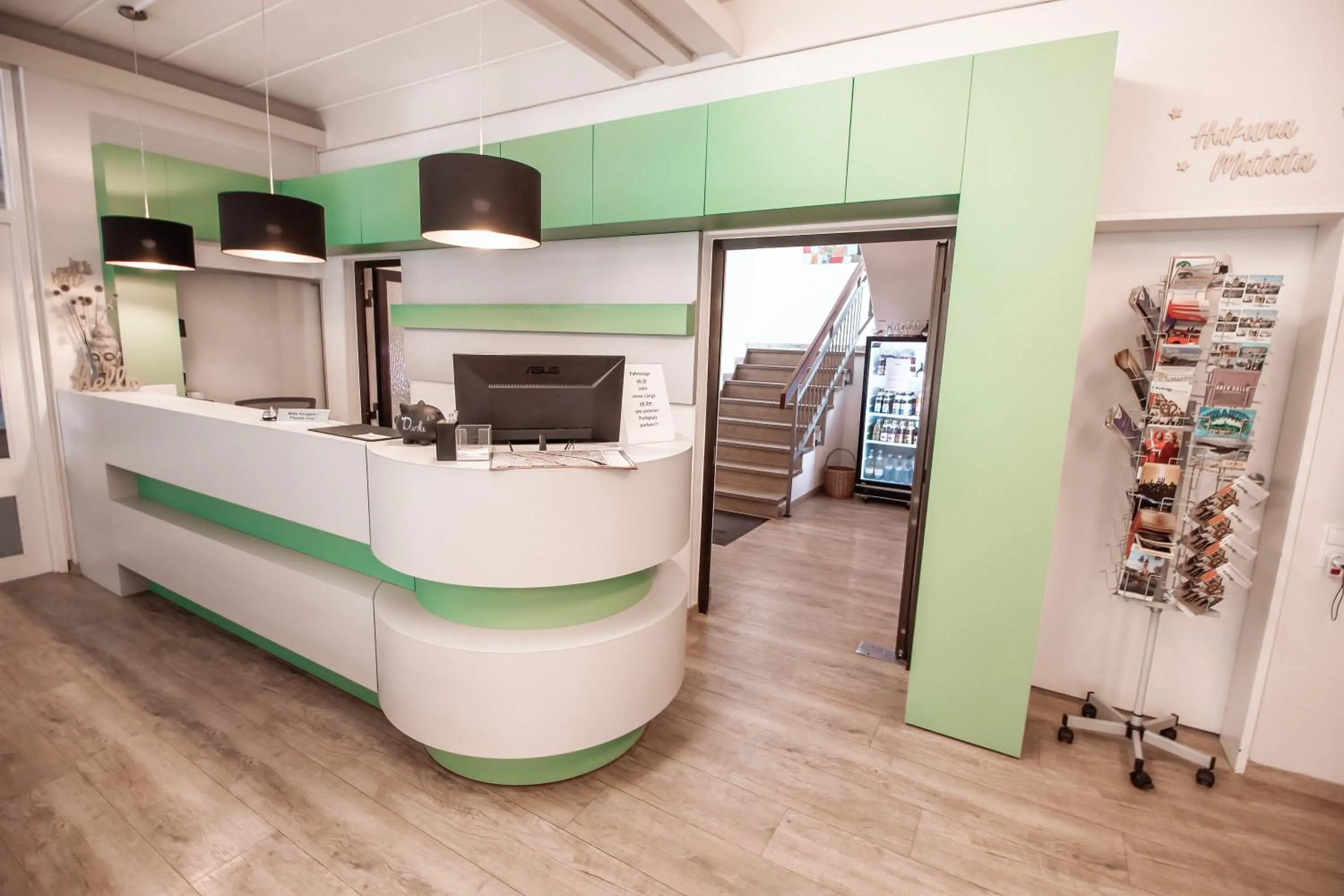 Lobby or reception in Hotel Altenburgblick