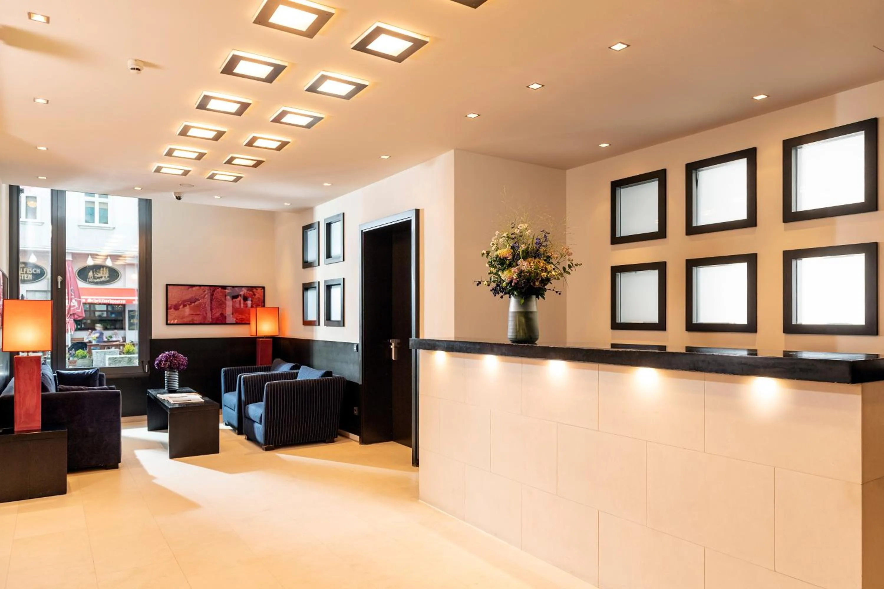 Lobby or reception in Clipper Boardinghouse - Hamburg-Holzhafen