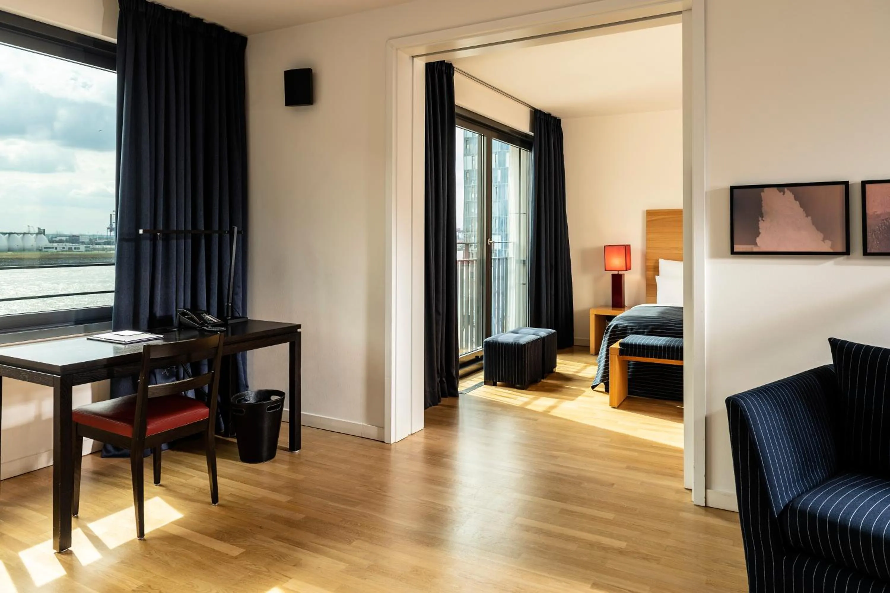 Living room in Clipper Boardinghouse - Hamburg-Holzhafen