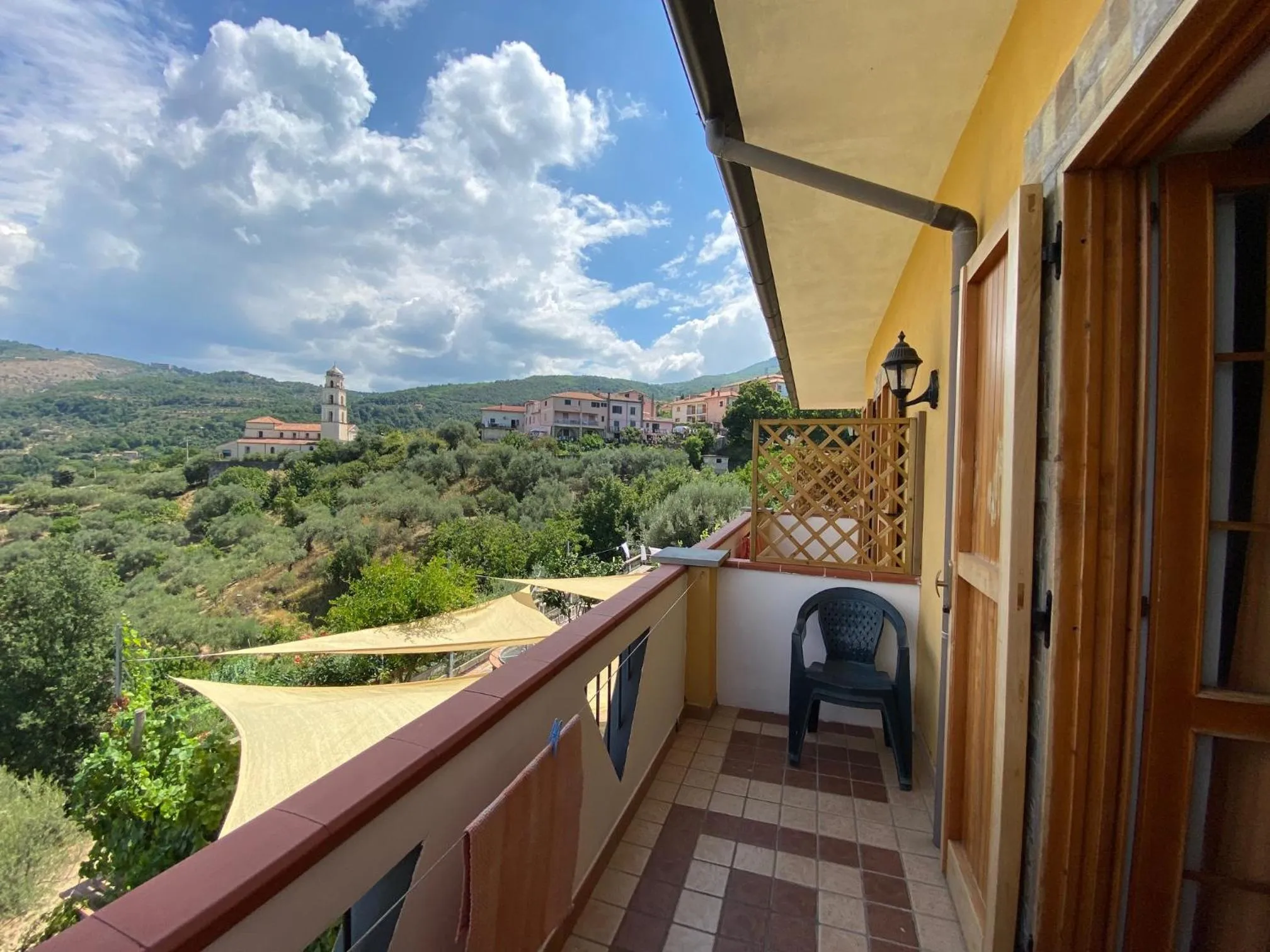 Natural landscape in B & B Il Campanile