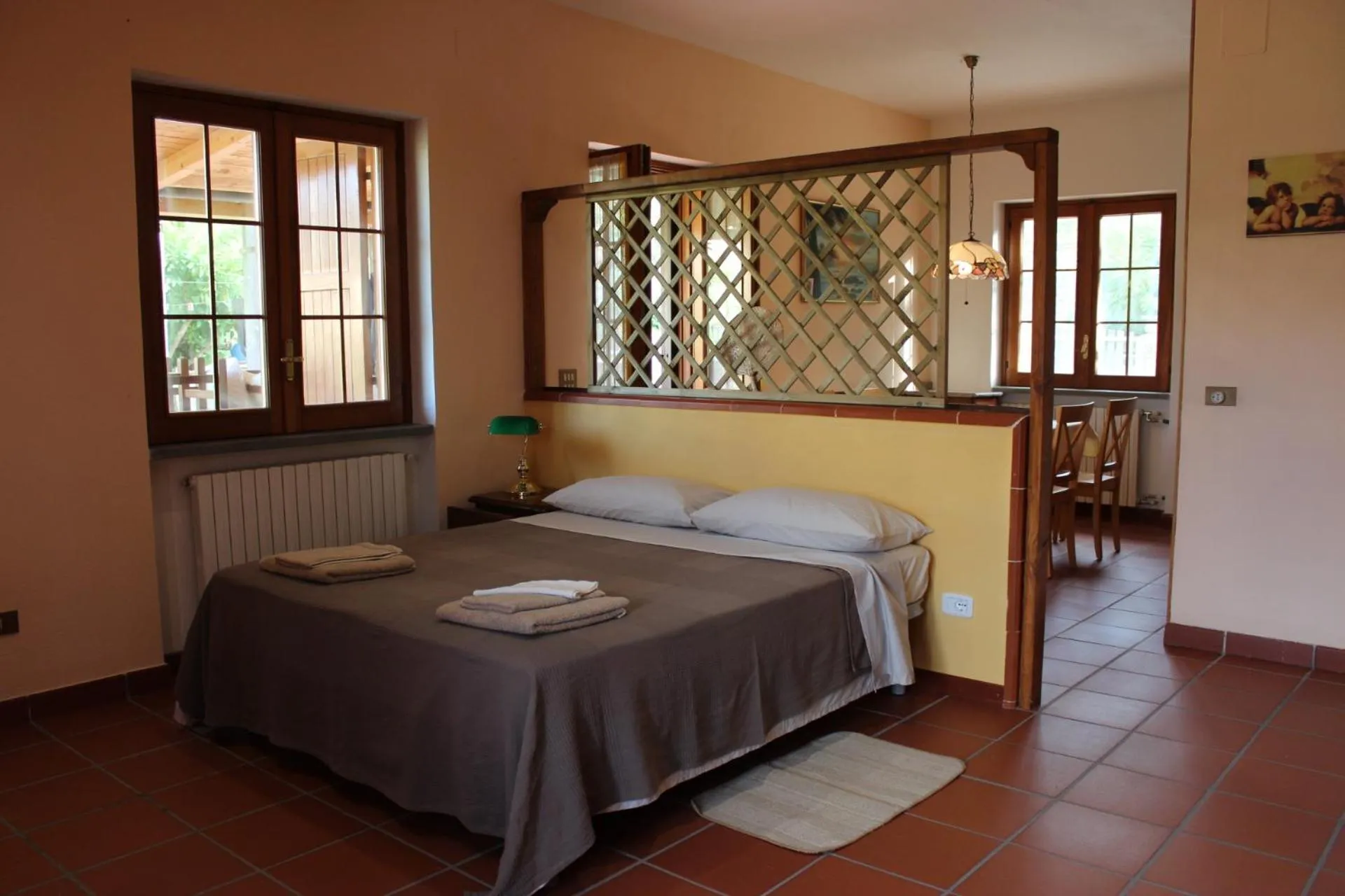 Living room, Bed in B & B Il Campanile
