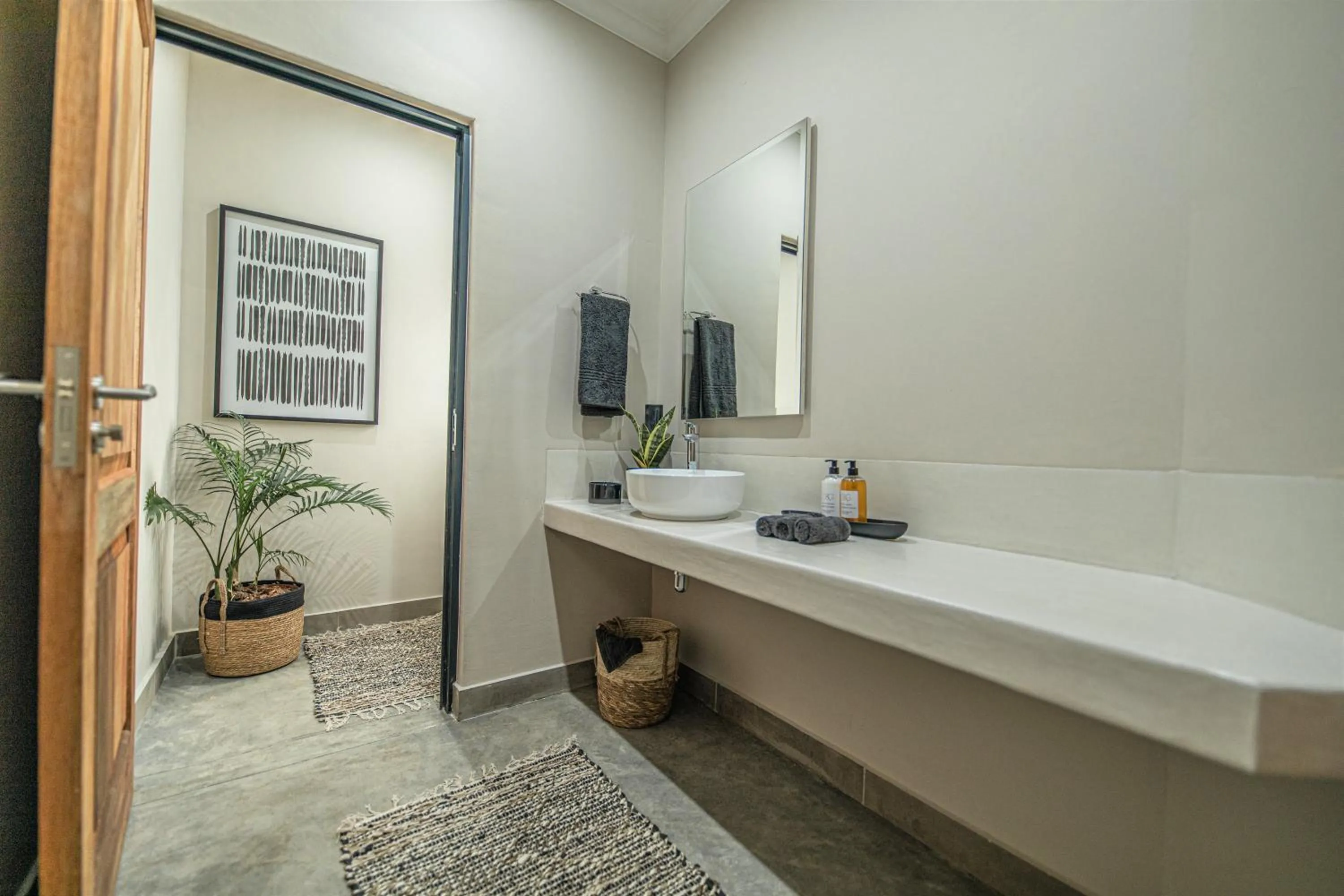 Bathroom in Little Kubu Lodge