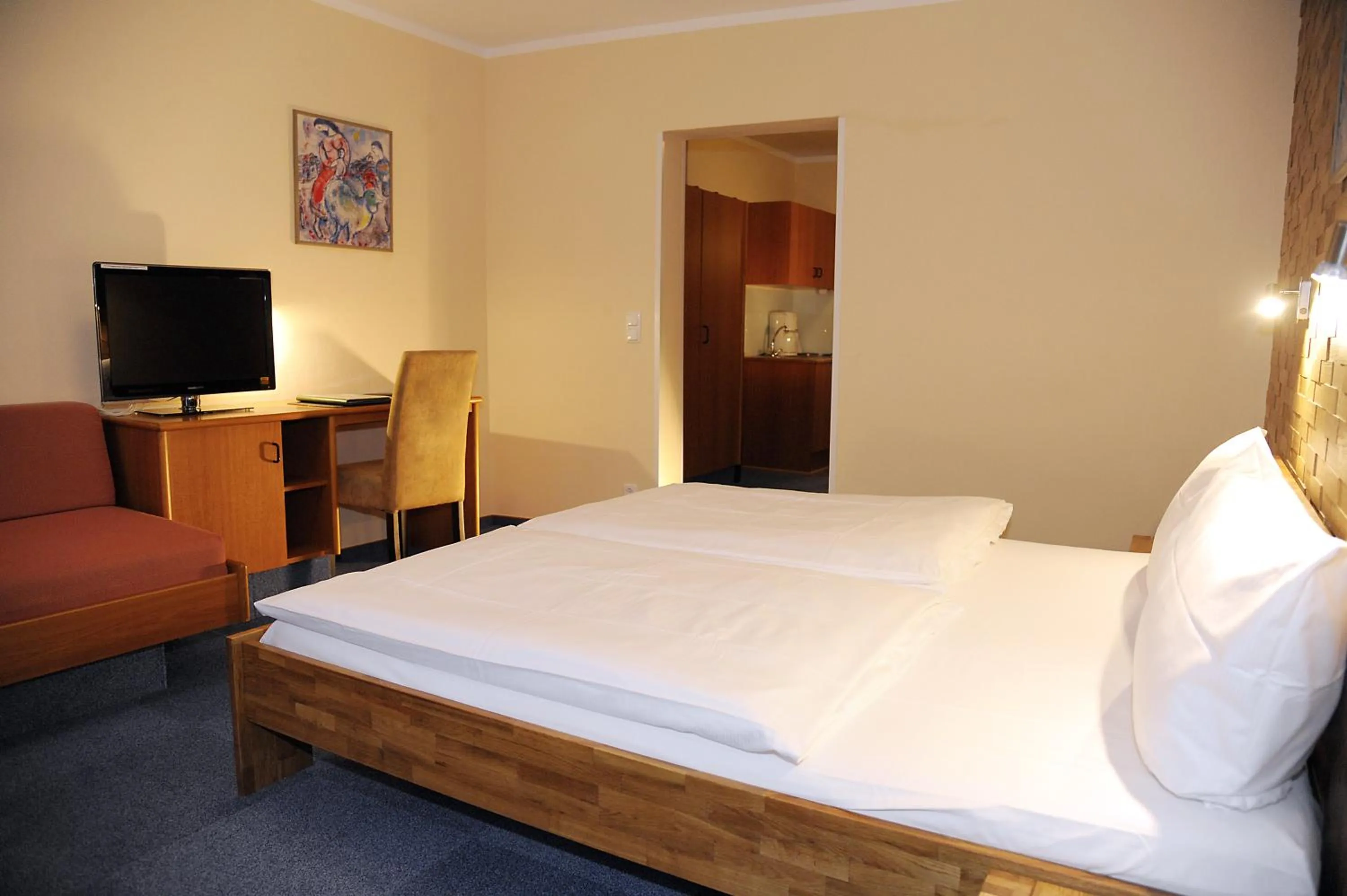 Photo of the whole room, Bed in Hotel Wilder Mann