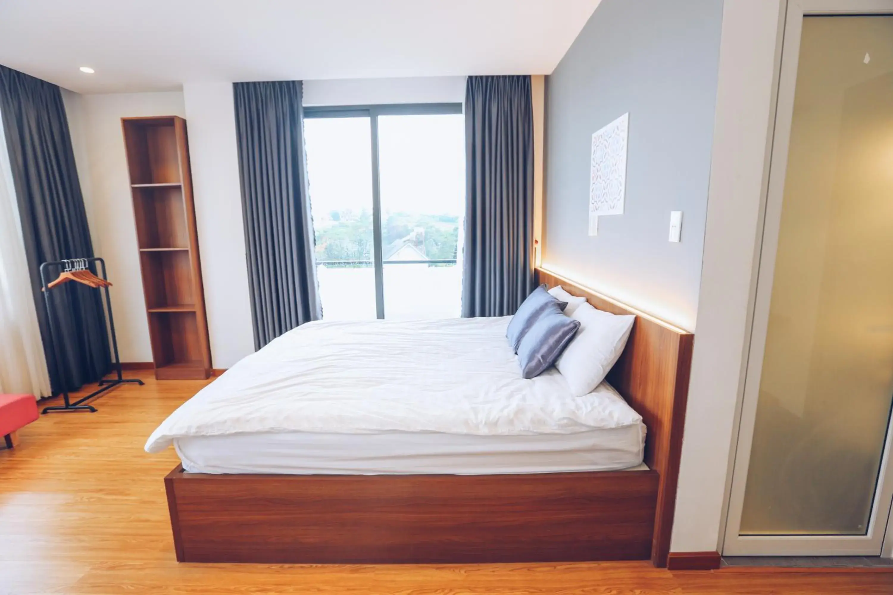 Bed in TTR Studio Apart Hotel Bed in TTR Studio Apart Hotel