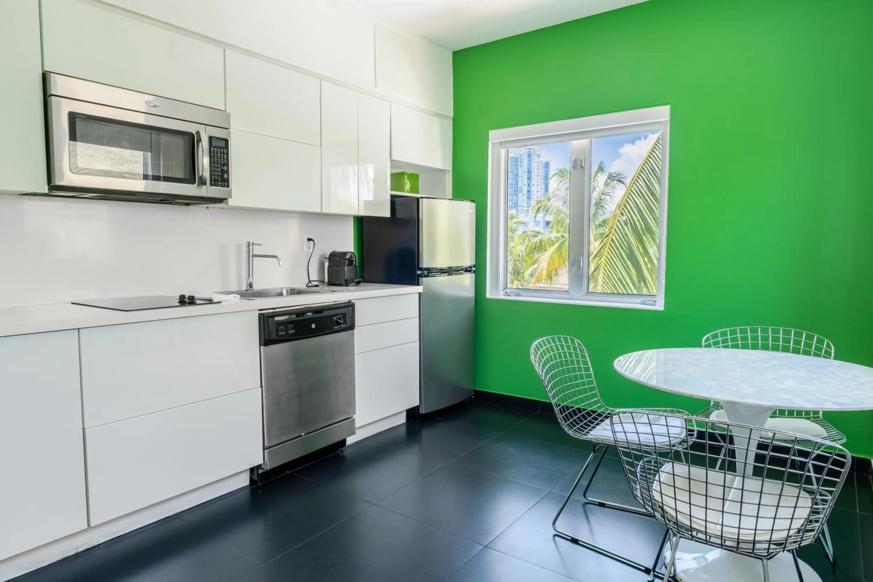 Kitchen or kitchenette in Blanc Kara- Adults Only