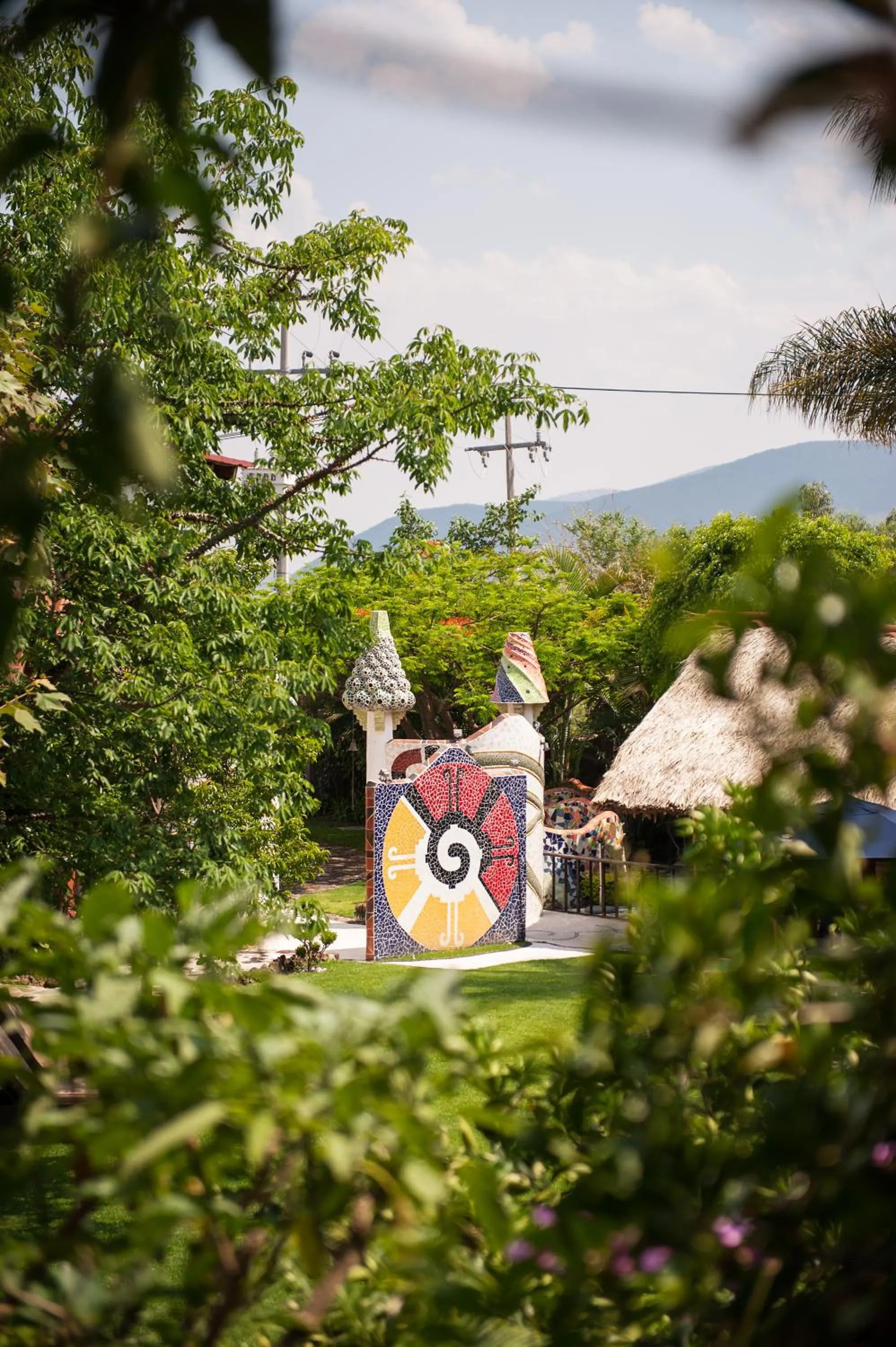 Garden view in Paradise Hotel Boutique & Lounge