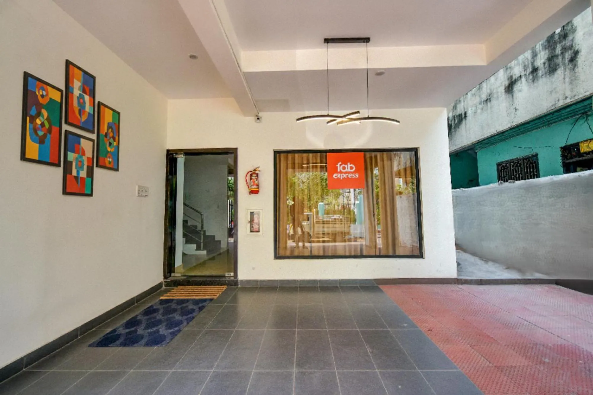 Facade/entrance in FabHotel PAS Residency - Nr Marina Beach