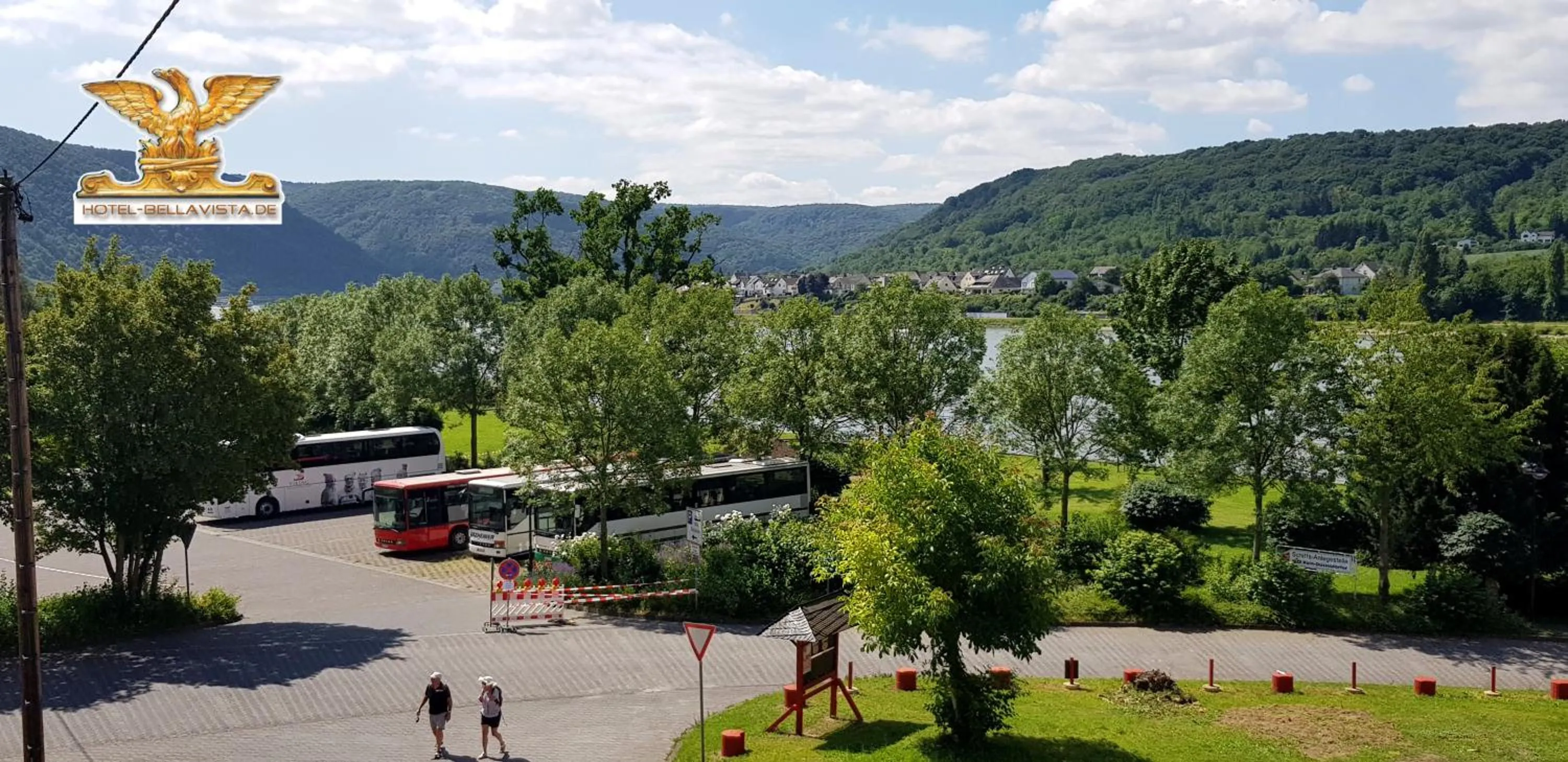 Mountain view in Rheinhotel Bellavista