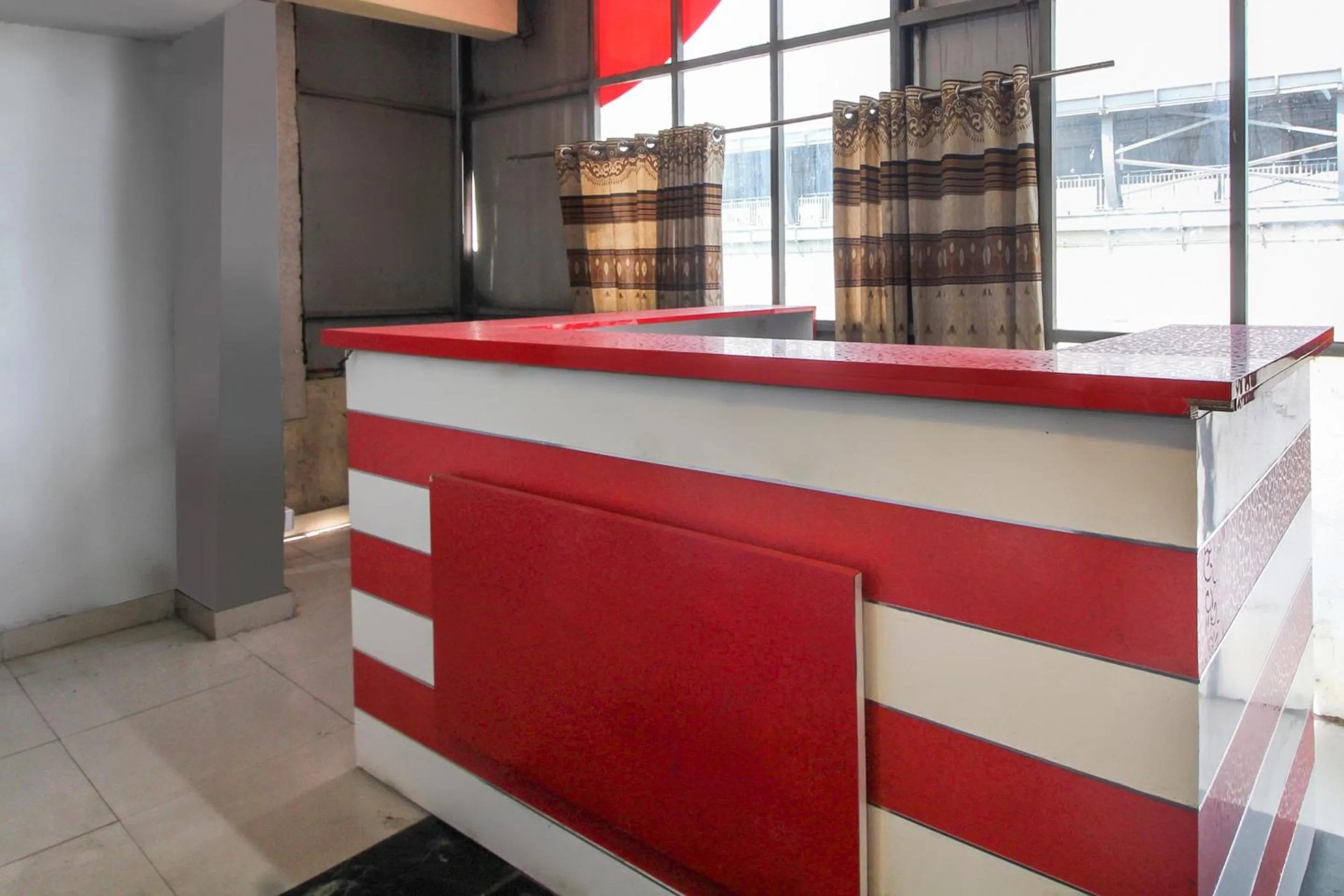 Lobby or reception in Hotel O Sri Harsha Residency Near JNTU Metro