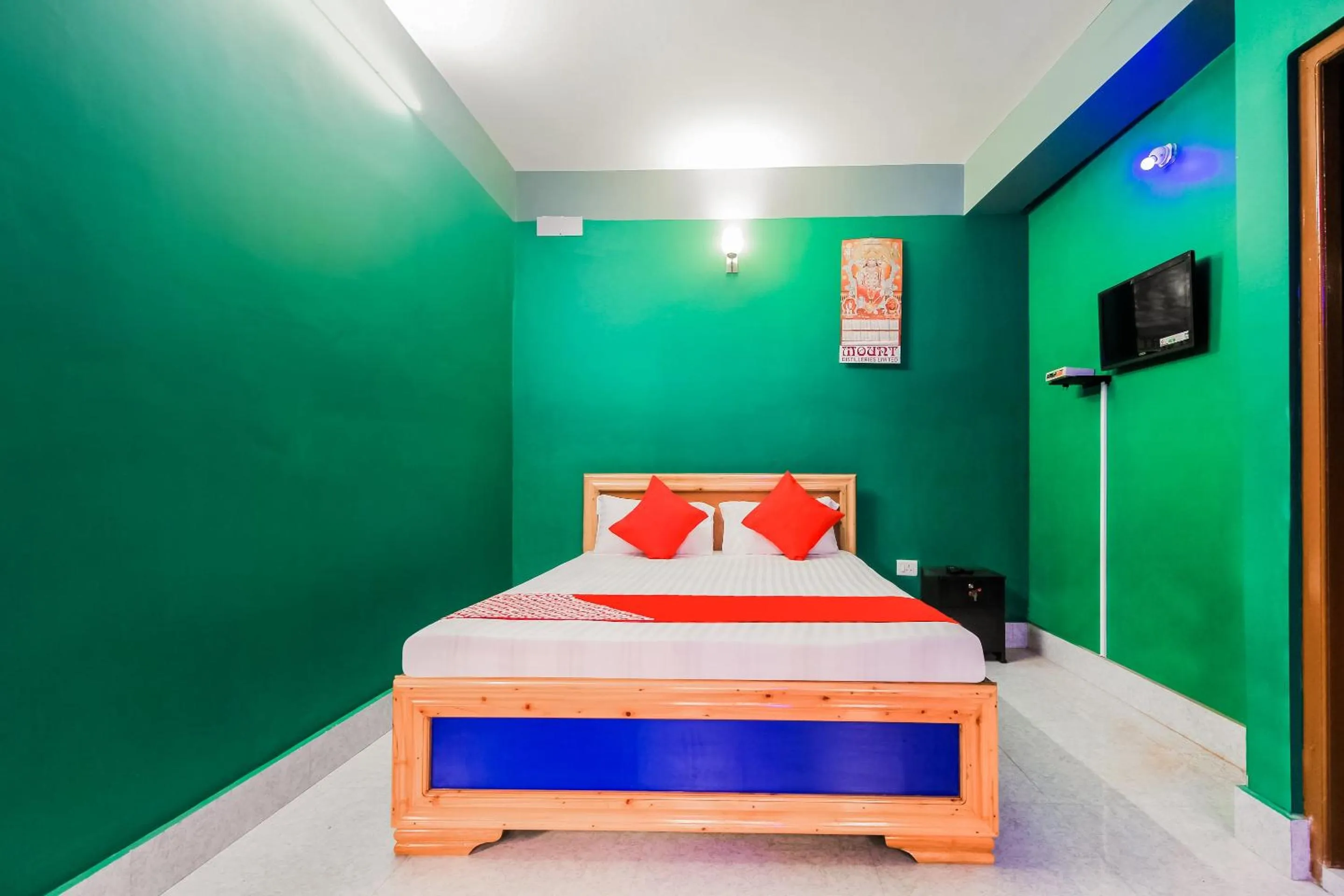 Lobby or reception, Bed in Hotel O Jwajalapa Homestay