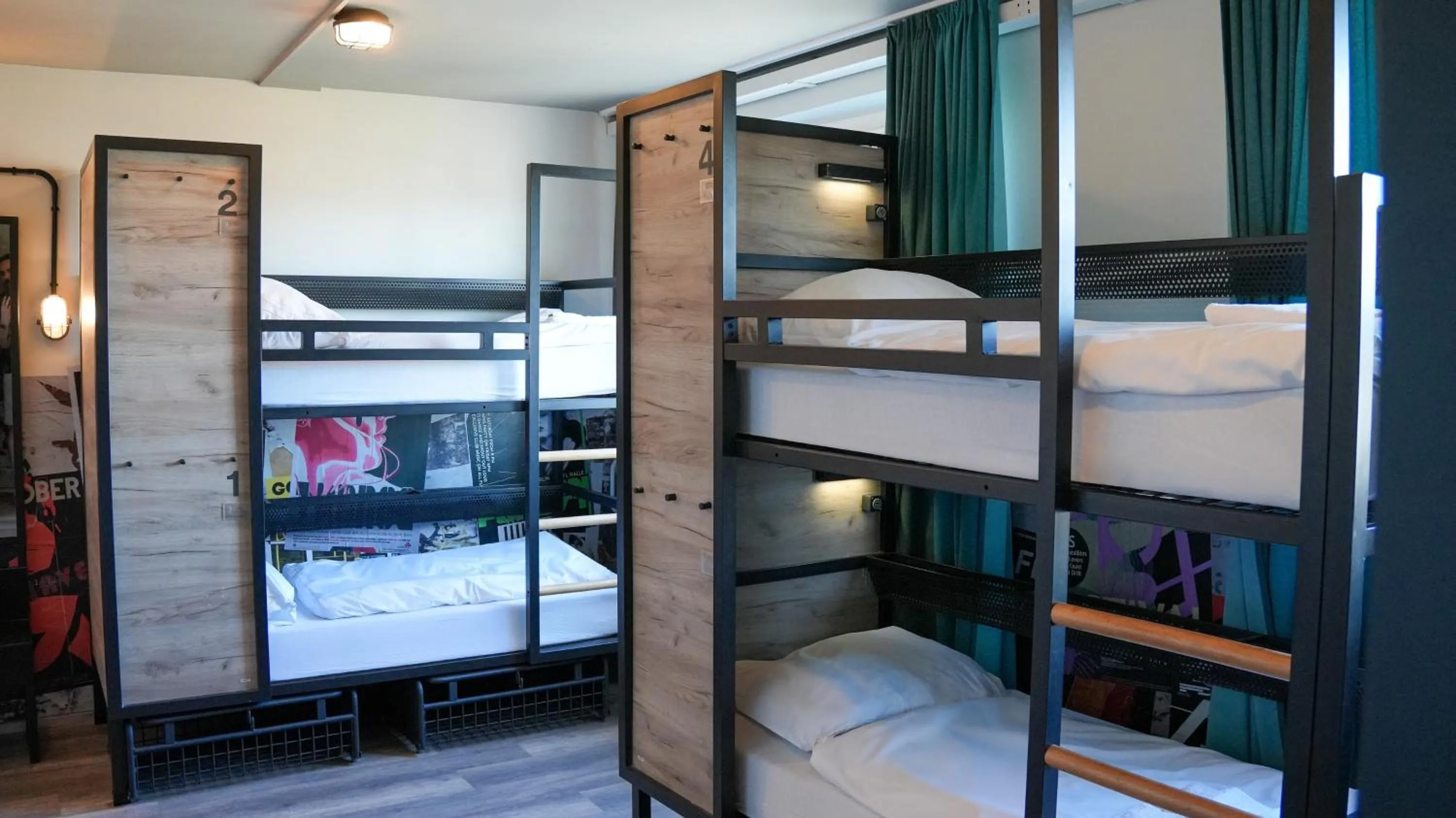 bunk bed, Bed in a&o Berlin Mitte