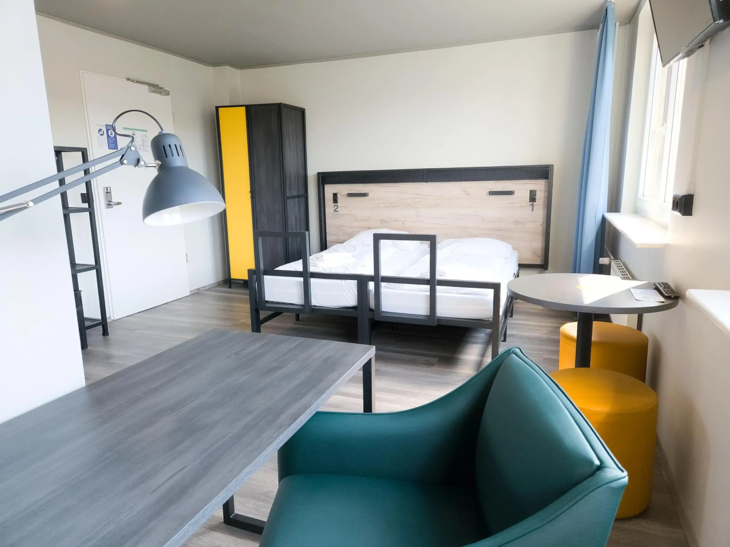 Photo of the whole room, Bed in a&o Berlin Mitte Photo of the whole room, Bed in a&o Berlin Mitte