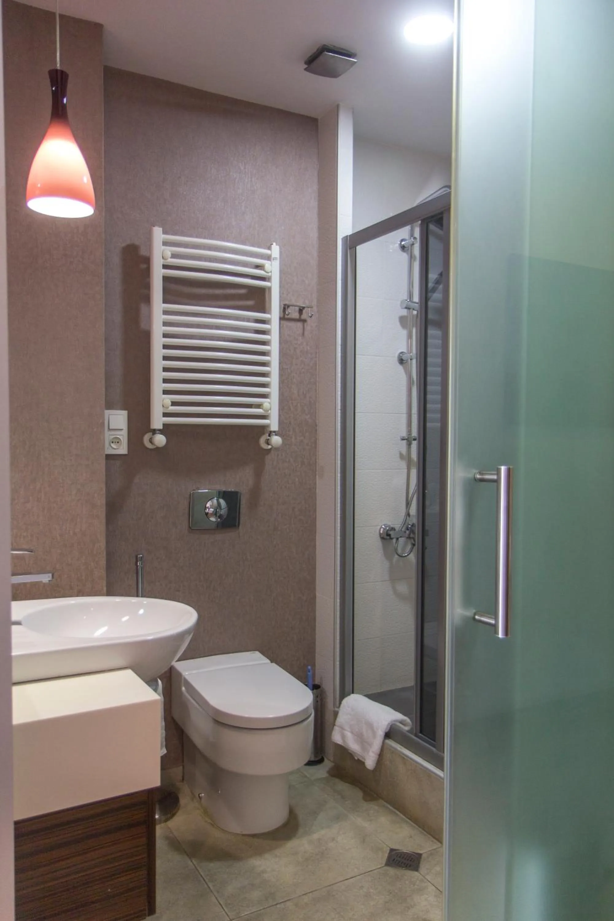 Shower in Tbilisi View Hotel