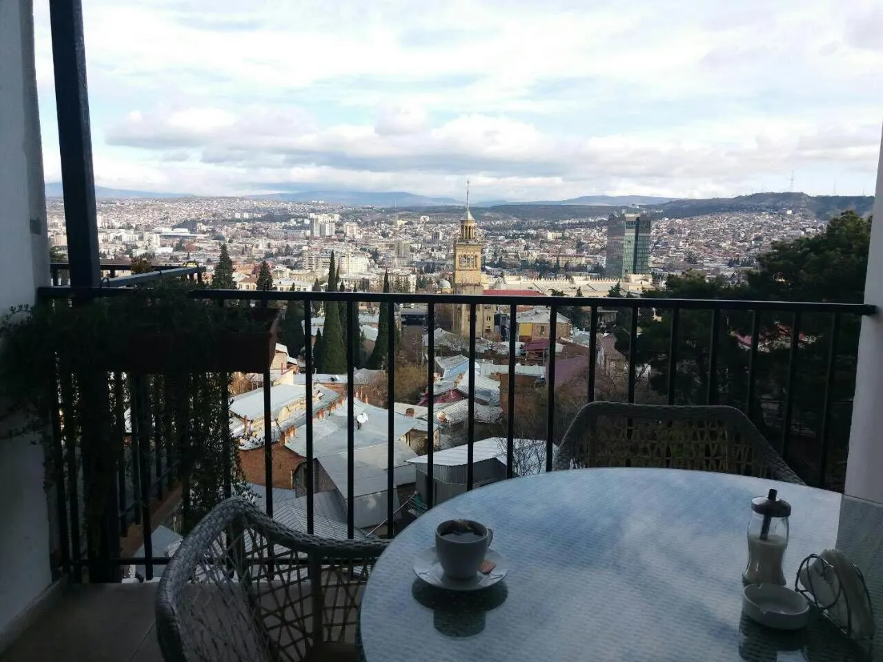 Balcony/Terrace in Tbilisi View Hotel