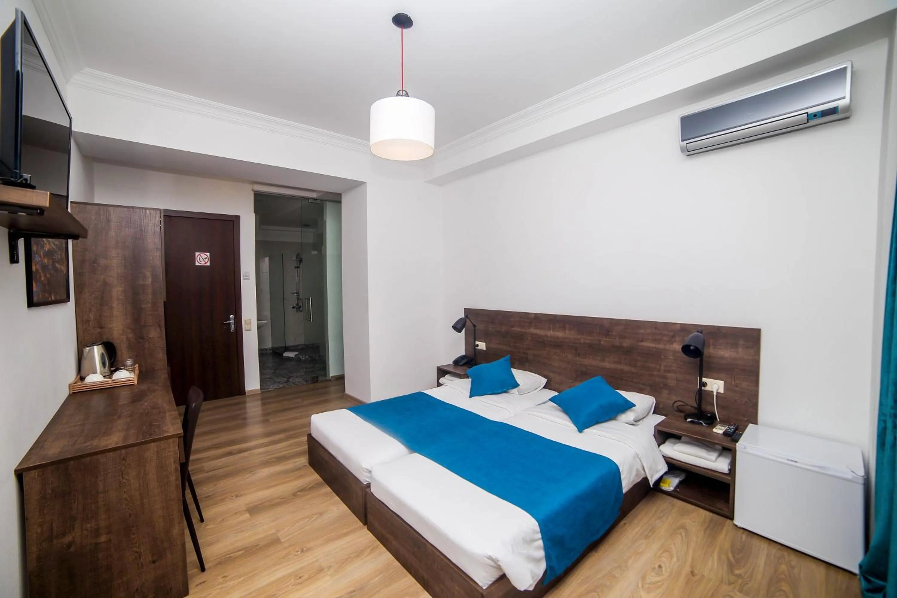 Bed in Tbilisi View Hotel