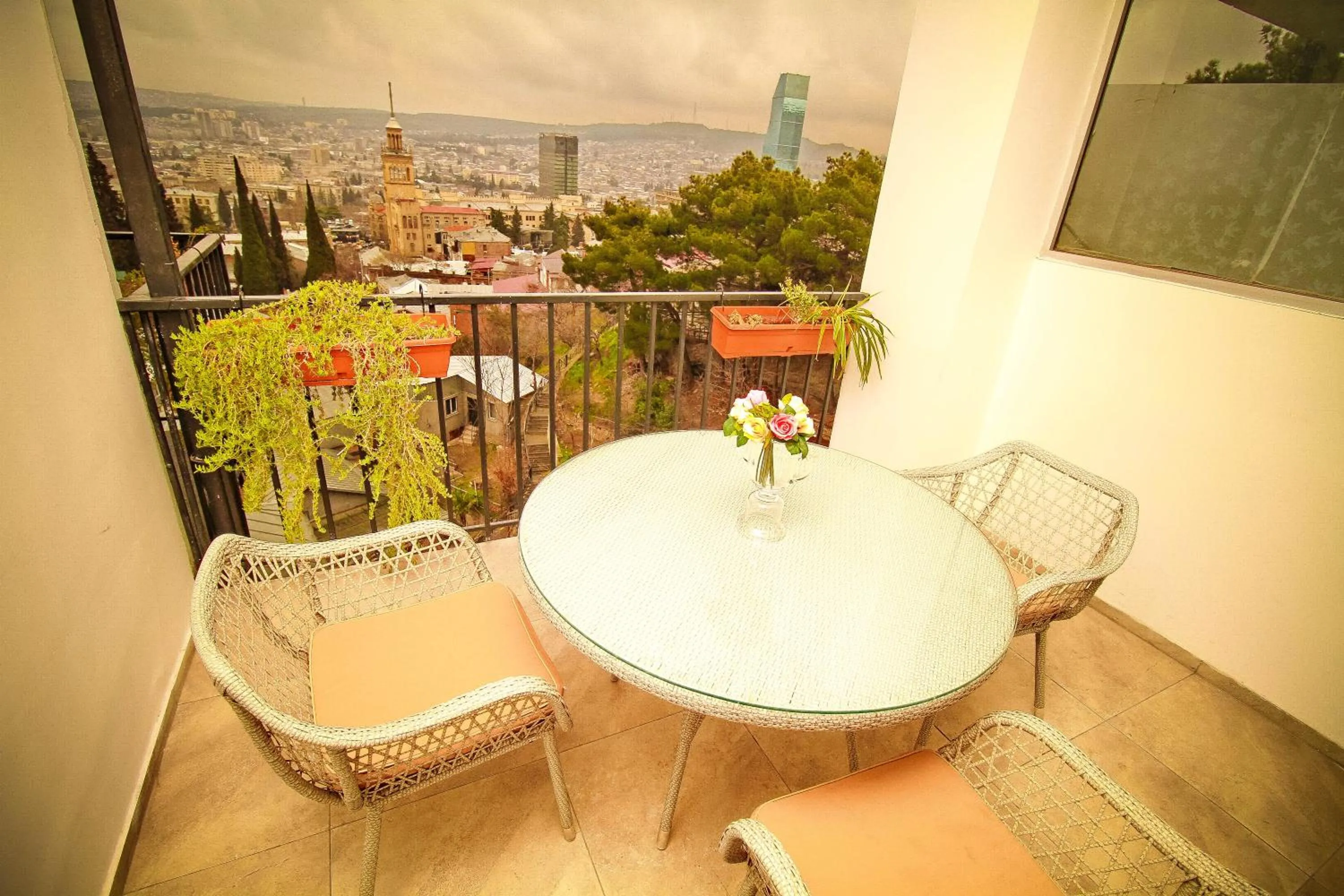 Balcony/Terrace in Tbilisi View Hotel