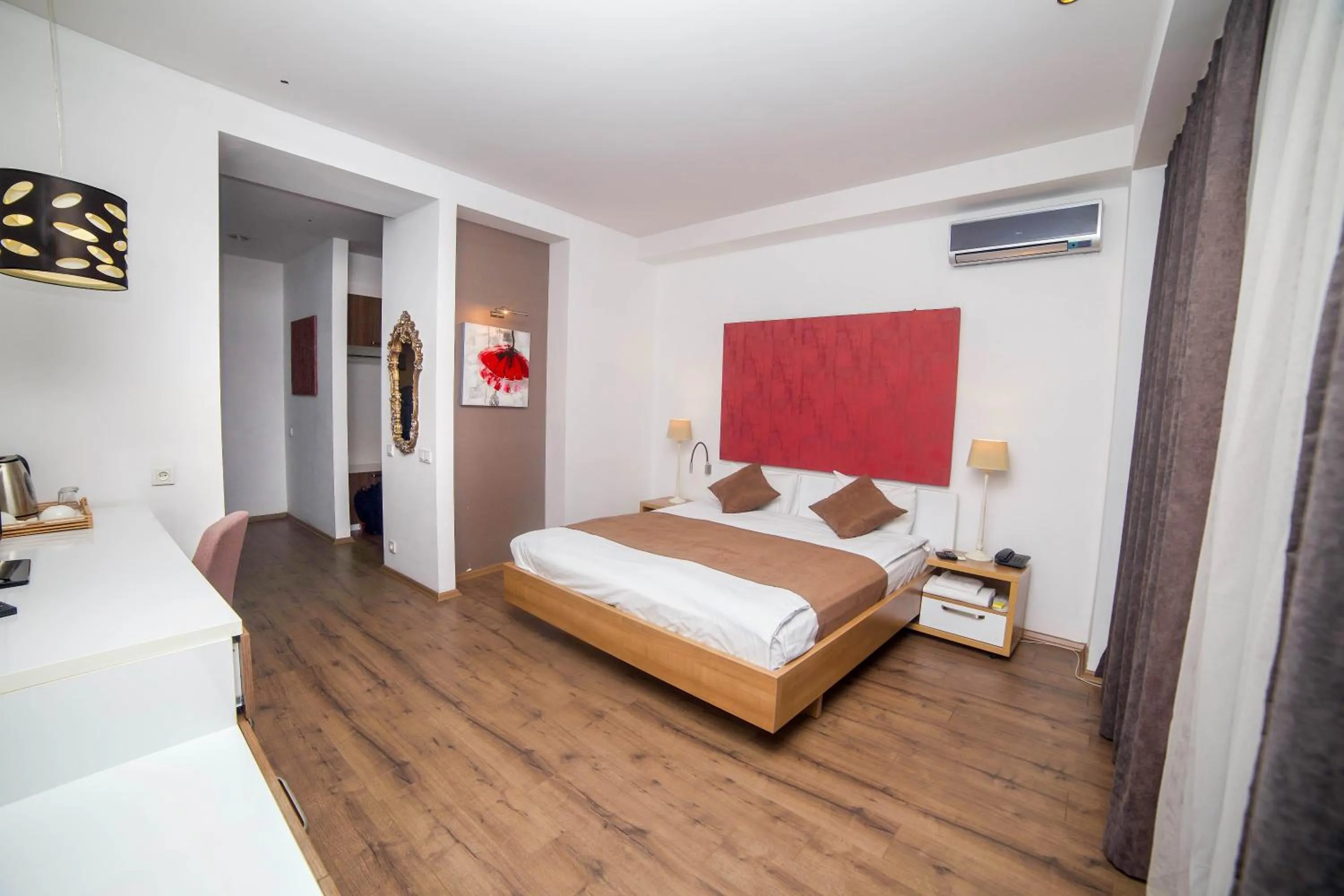 Bed in Tbilisi View Hotel