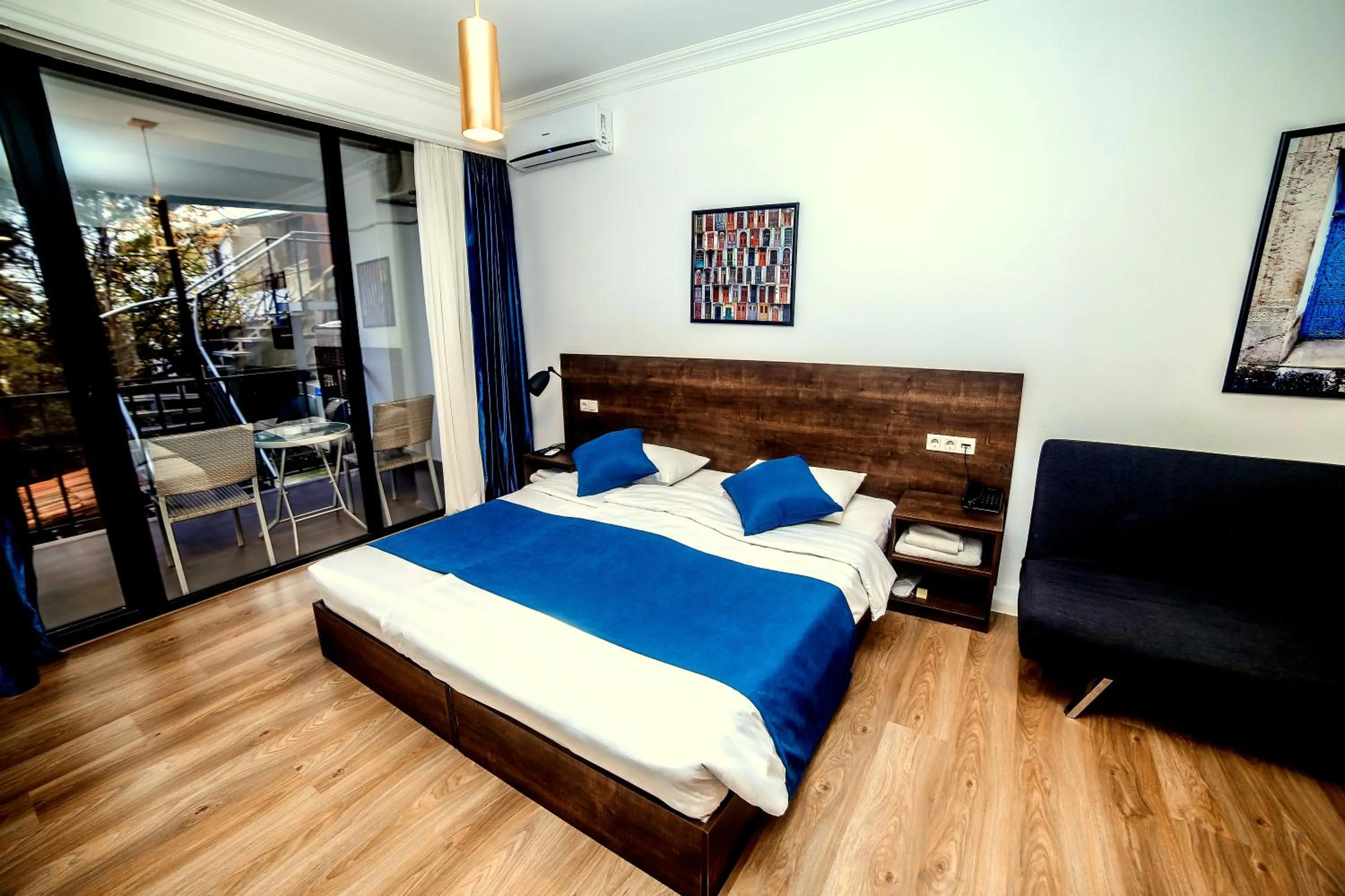 Bed in Tbilisi View Hotel