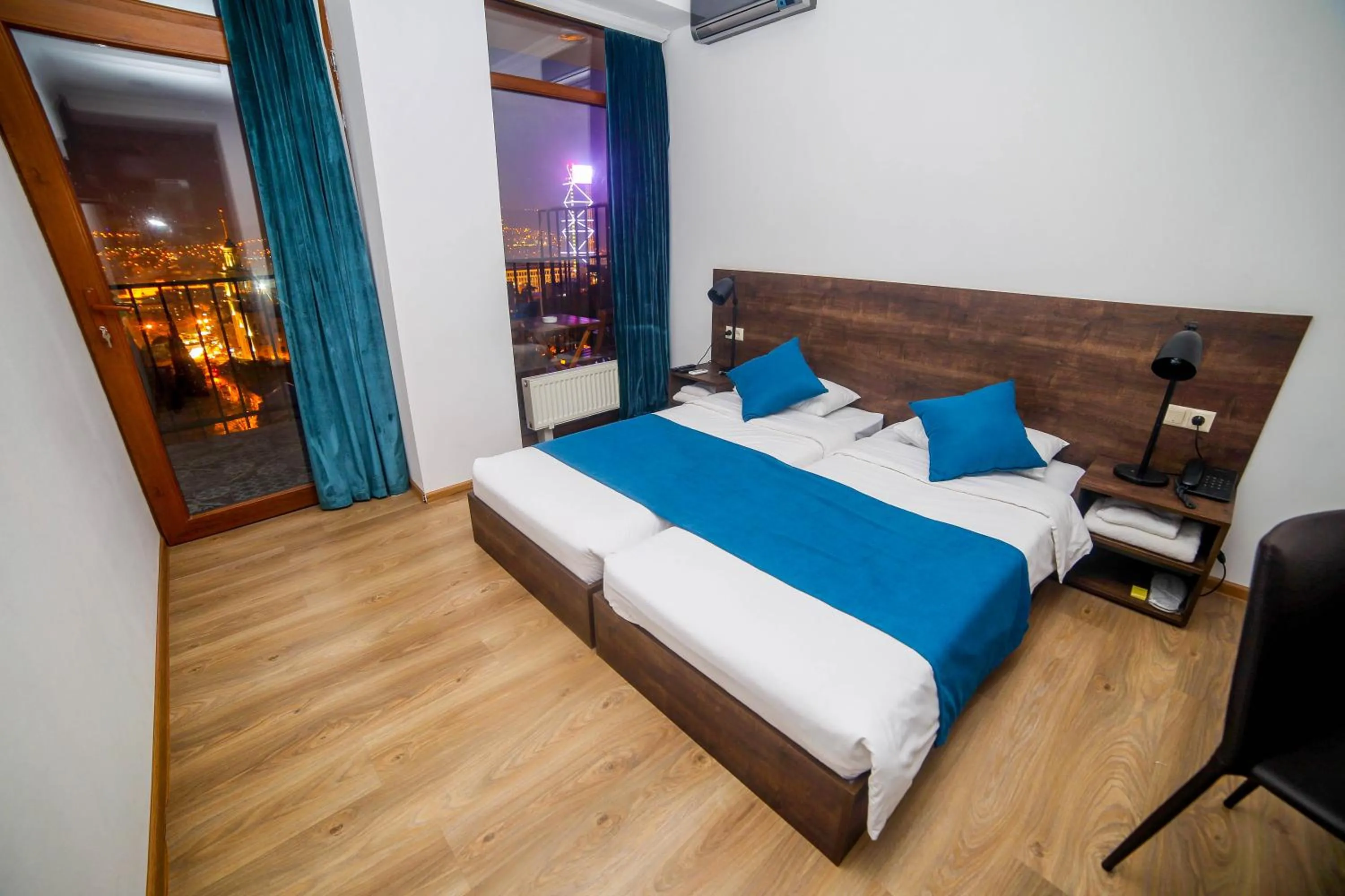 Bed in Tbilisi View Hotel