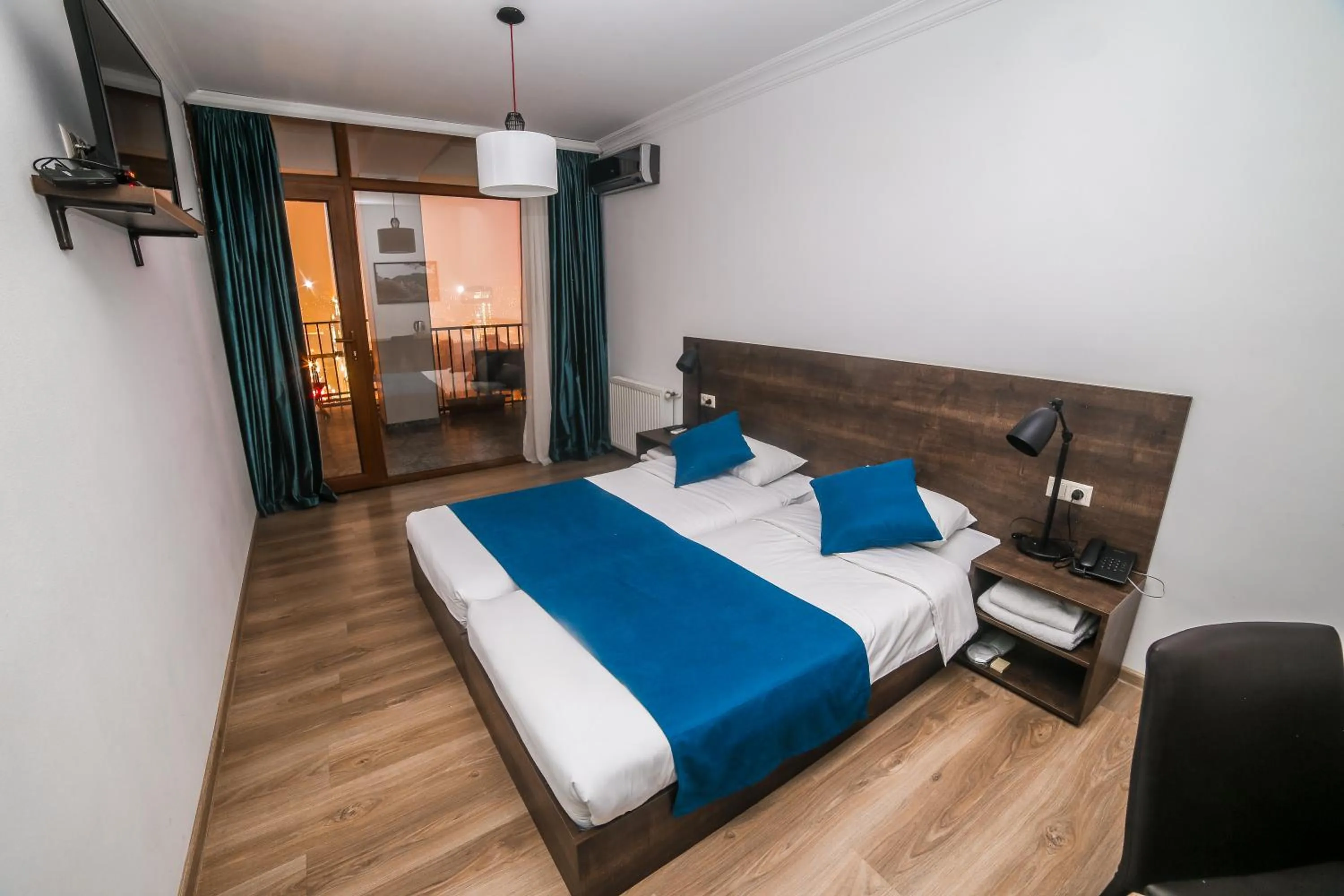 Bed in Tbilisi View Hotel