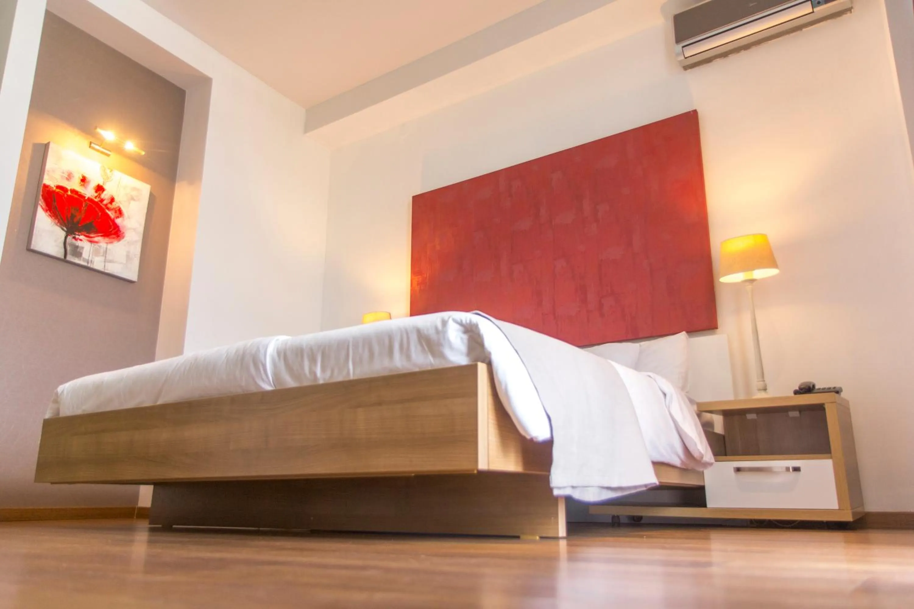 Bed in Tbilisi View Hotel