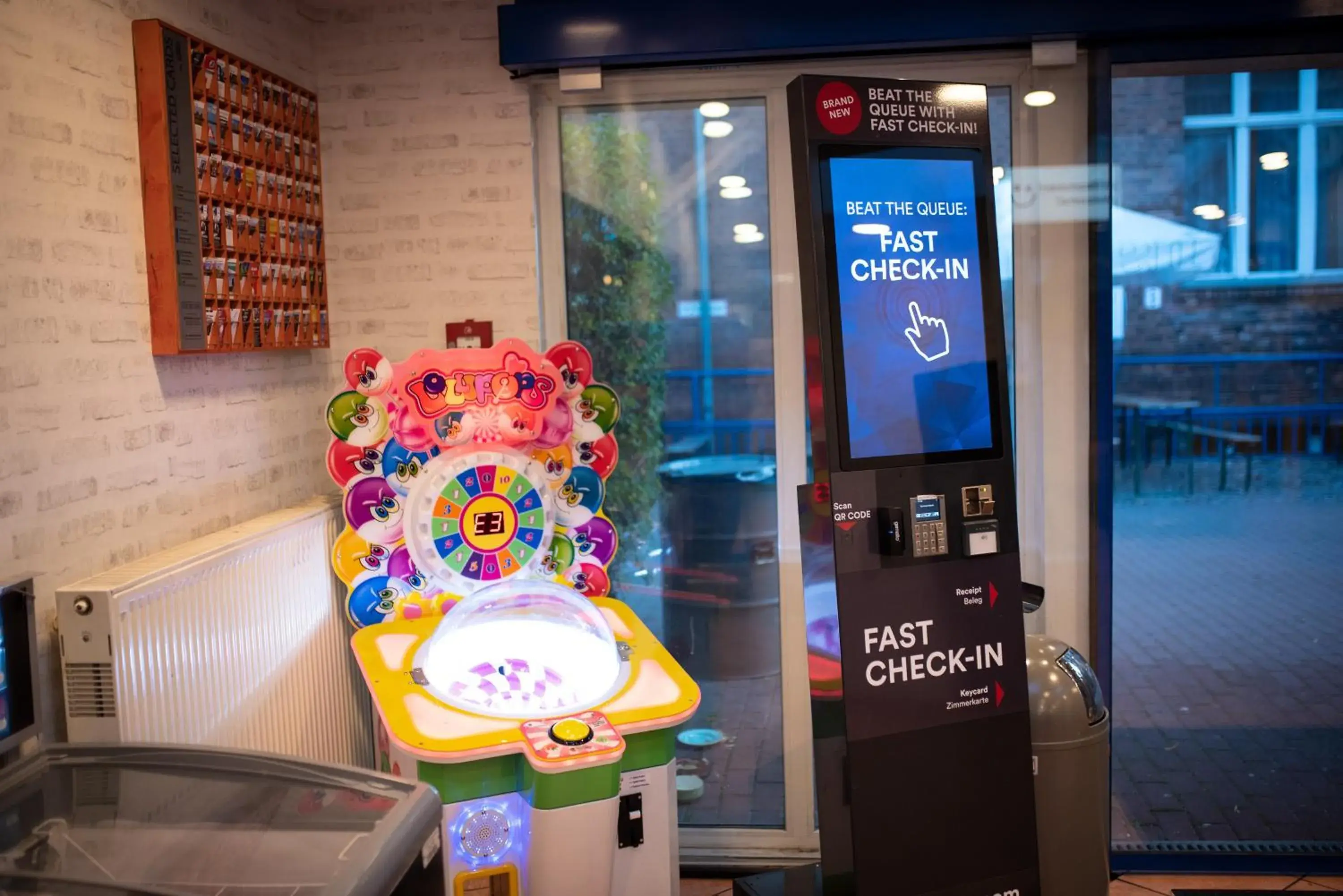 Lobby or reception in a&o Berlin Friedrichshain Lobby or reception in a&o Berlin Friedrichshain