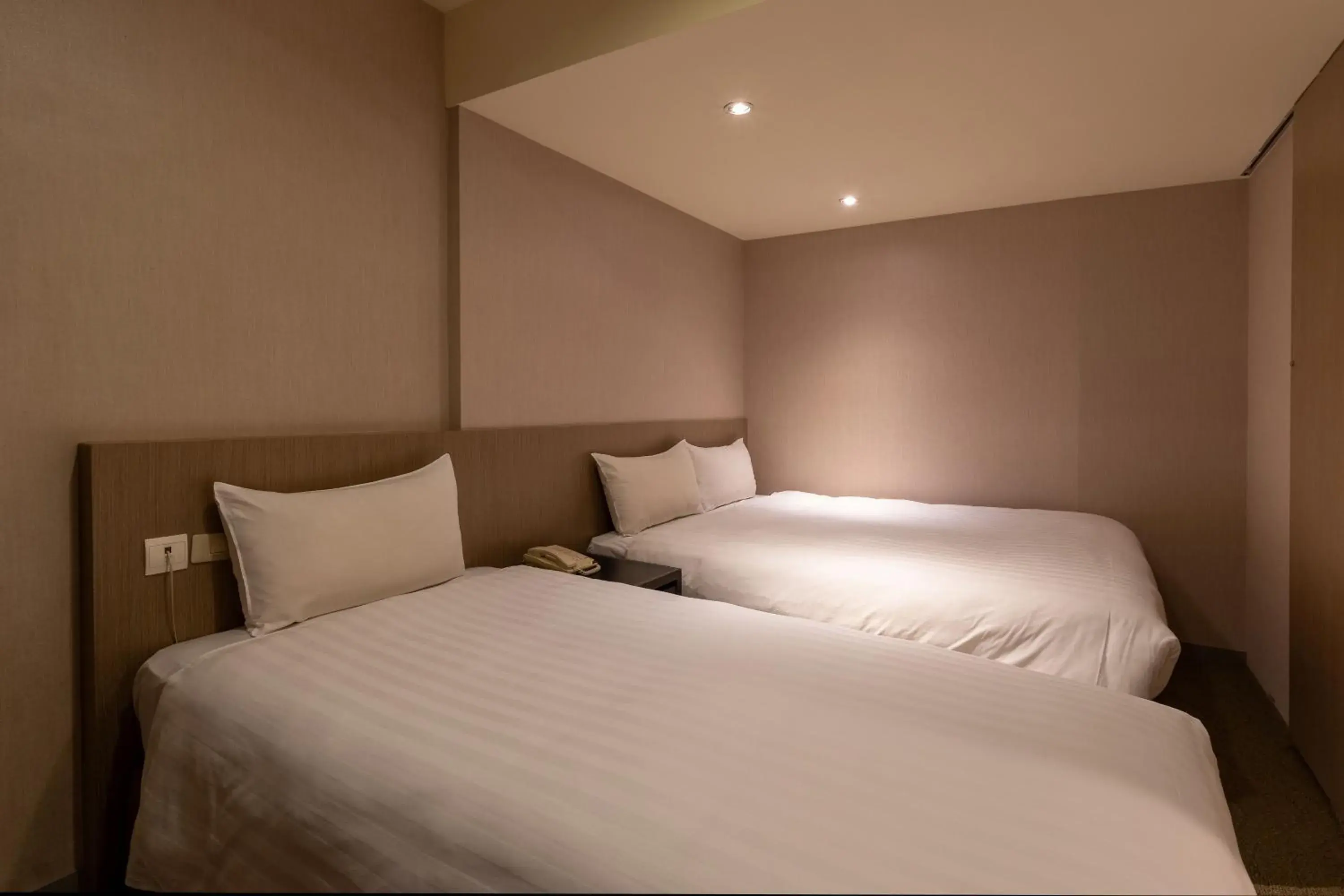 Bed in Guide Hotel Taipei Chongqing Bed in Guide Hotel Taipei Chongqing