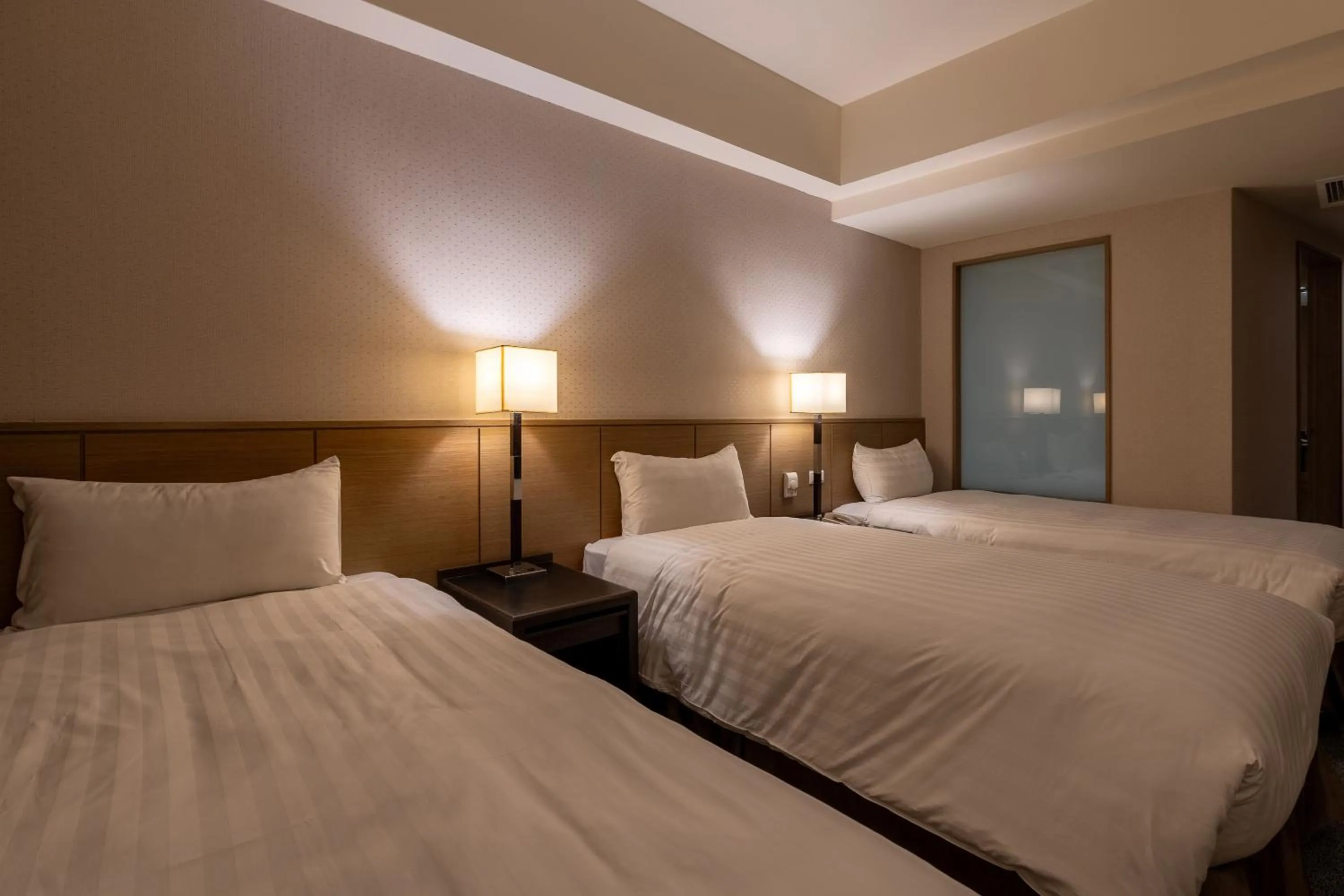 Bed in Guide Hotel Taipei Chongqing