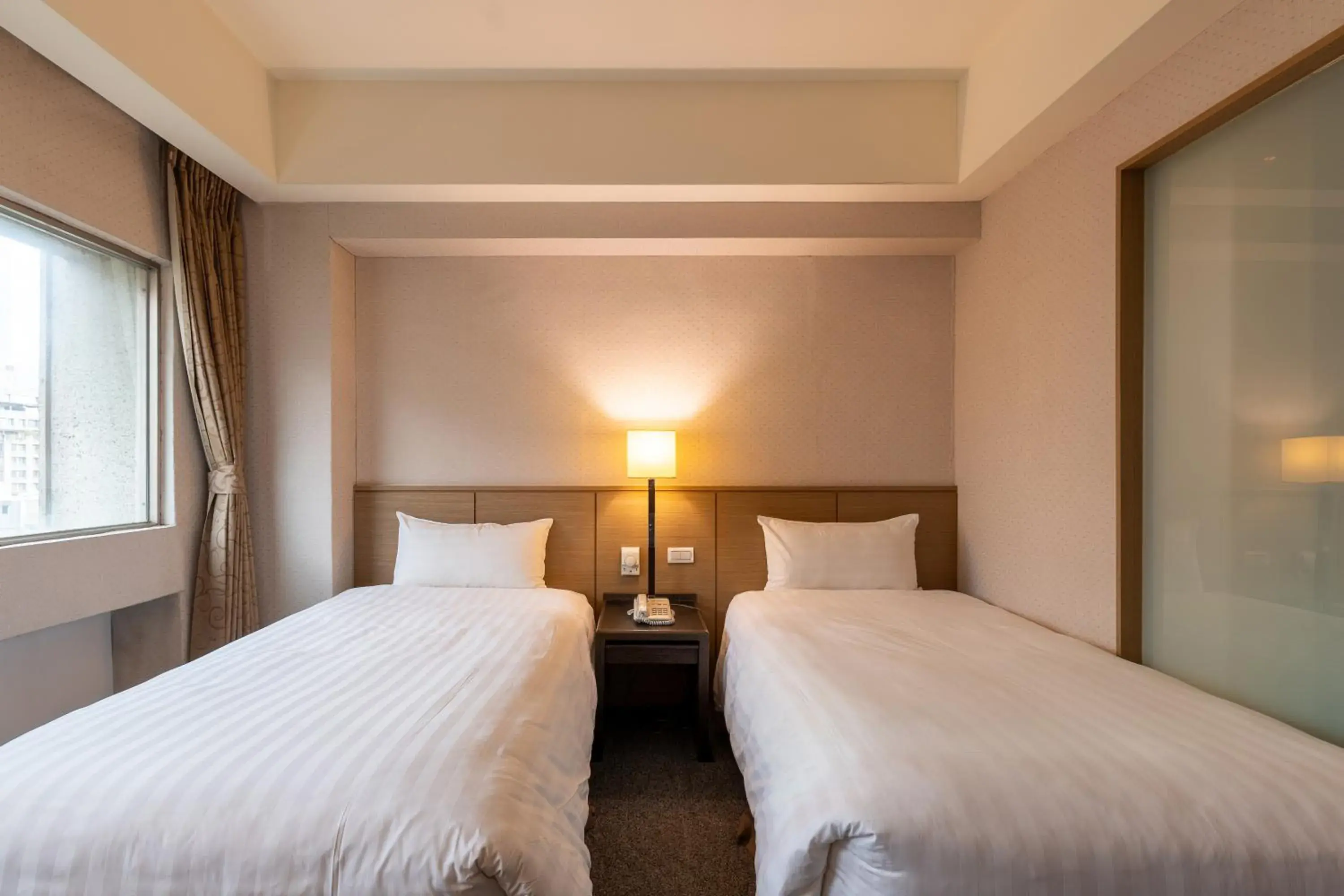 Bed in Guide Hotel Taipei Chongqing Bed in Guide Hotel Taipei Chongqing