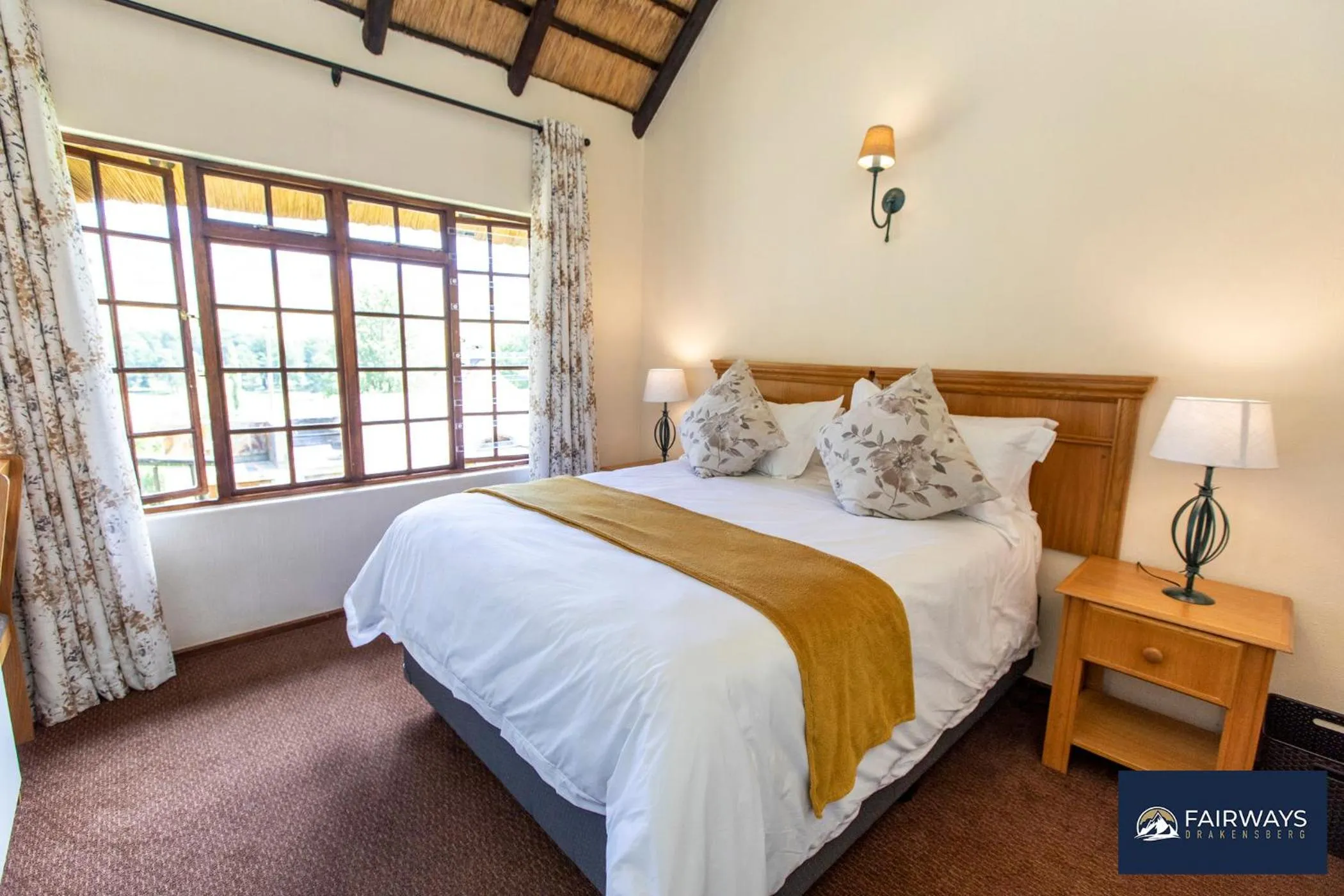 Bed in Fairways Drakensberg Resort