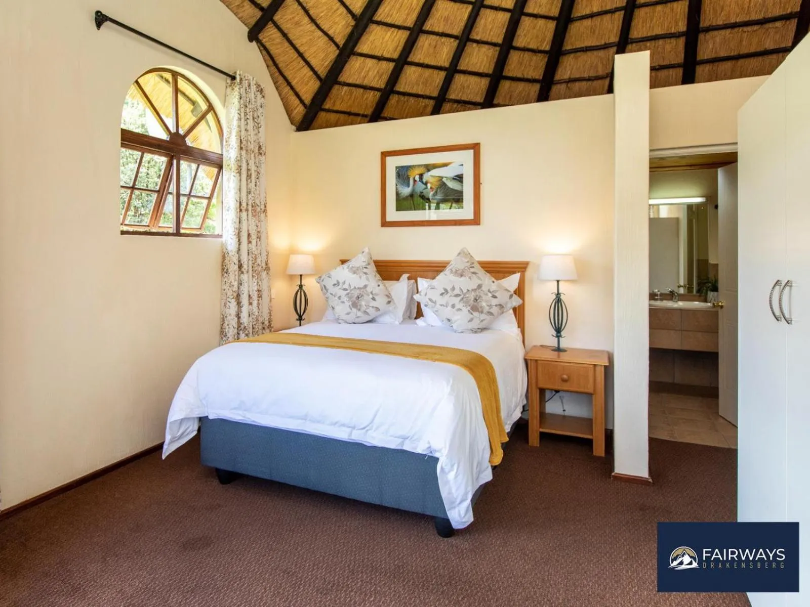 Bed in Fairways Drakensberg Resort