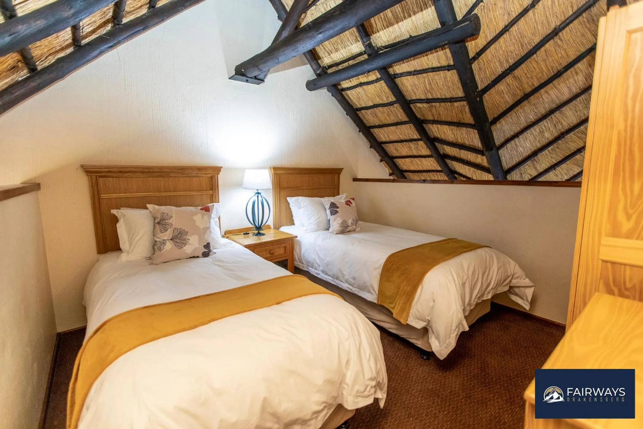 Bed in Fairways Drakensberg Resort