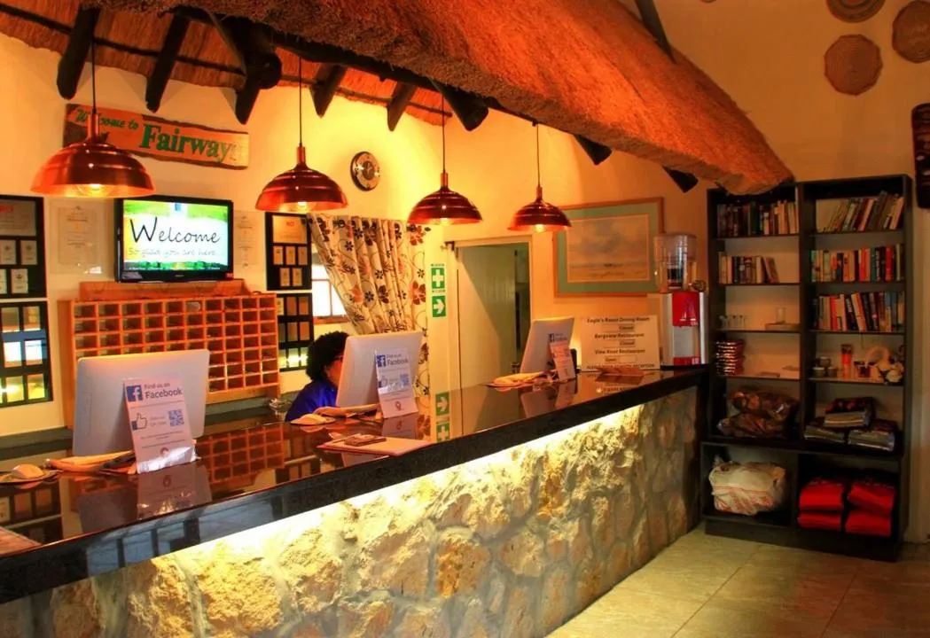 Text overlay in Fairways Drakensberg Resort