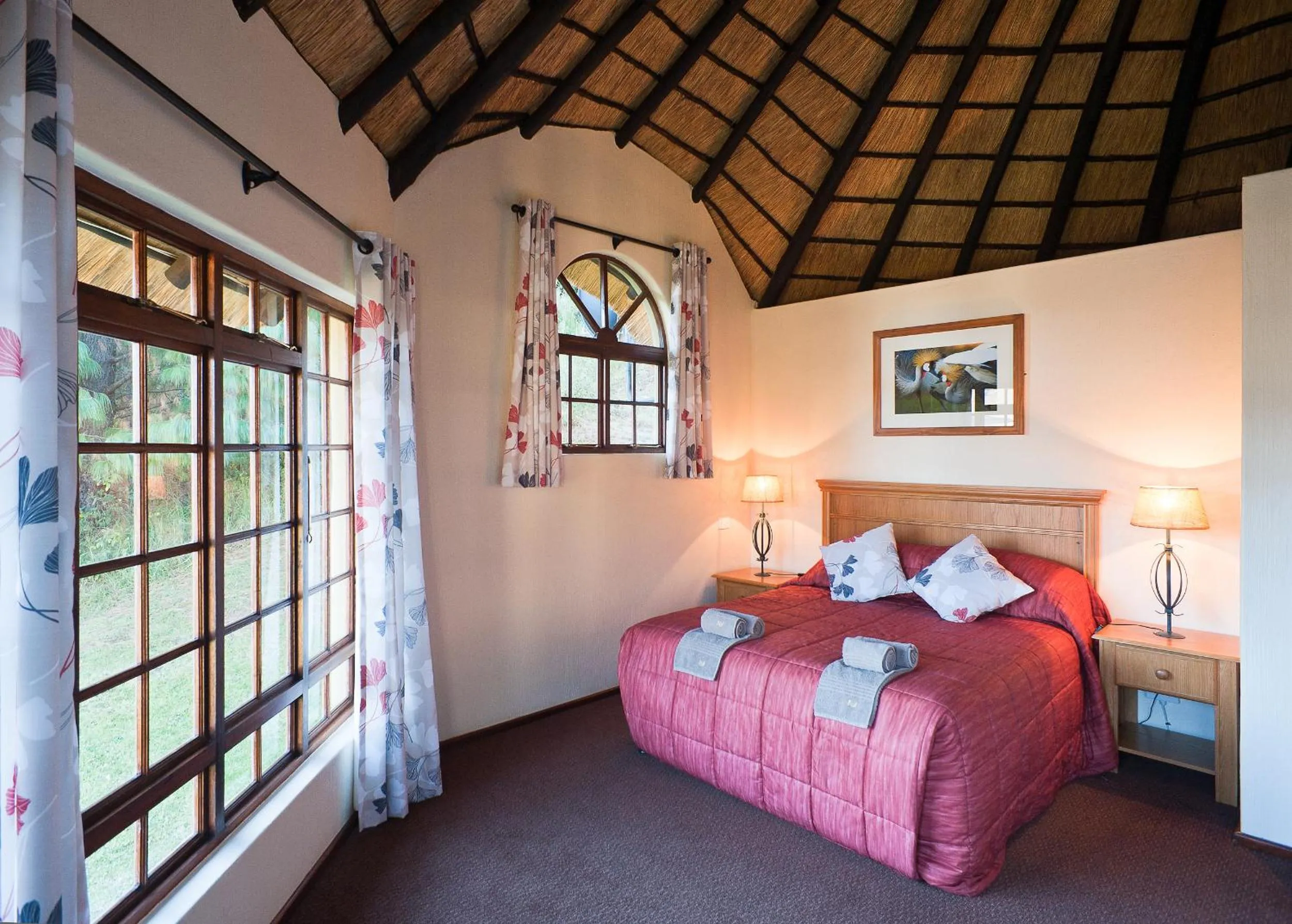 Bed in Fairways Drakensberg Resort