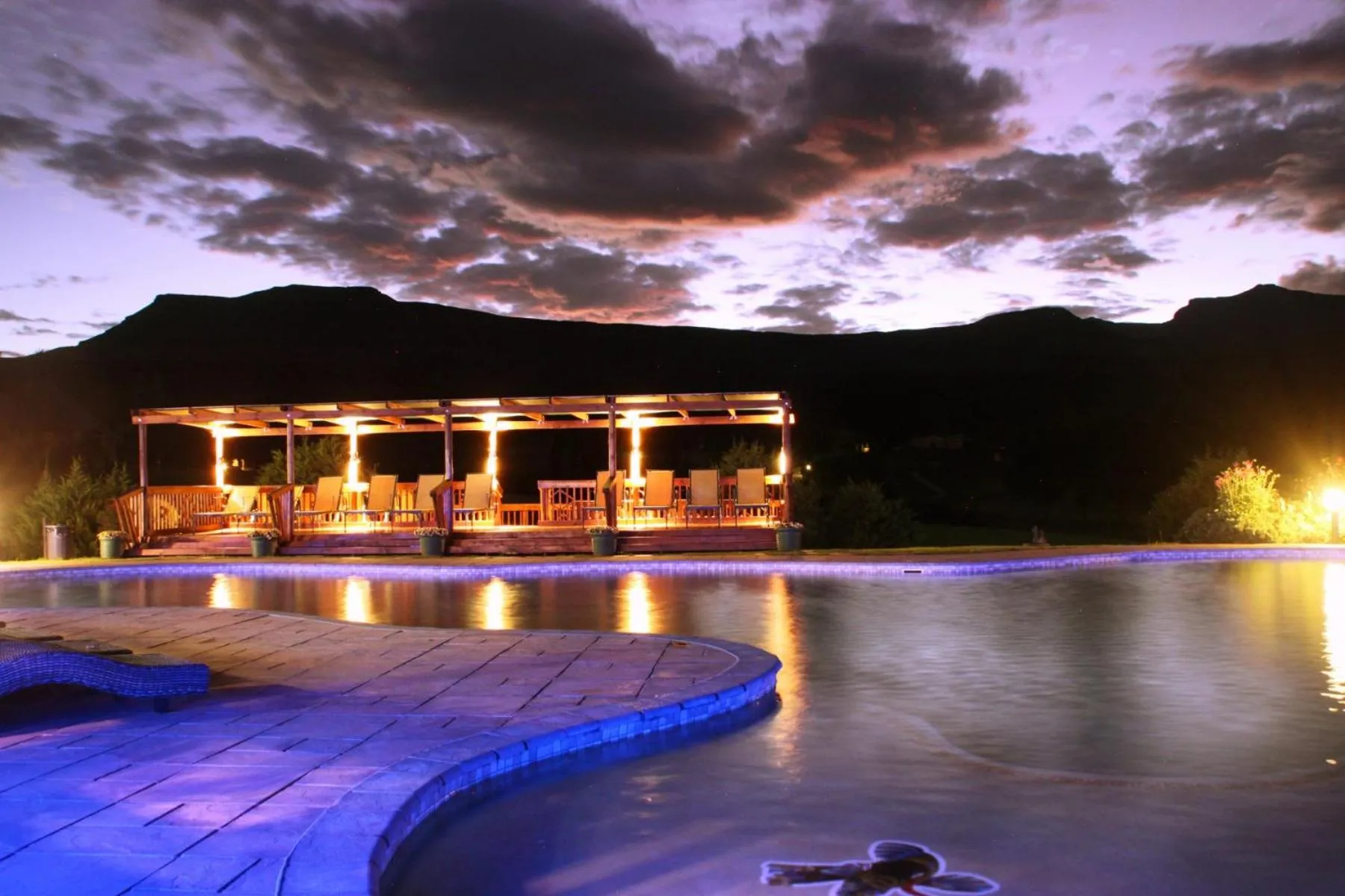 Swimming pool in Fairways Drakensberg Resort