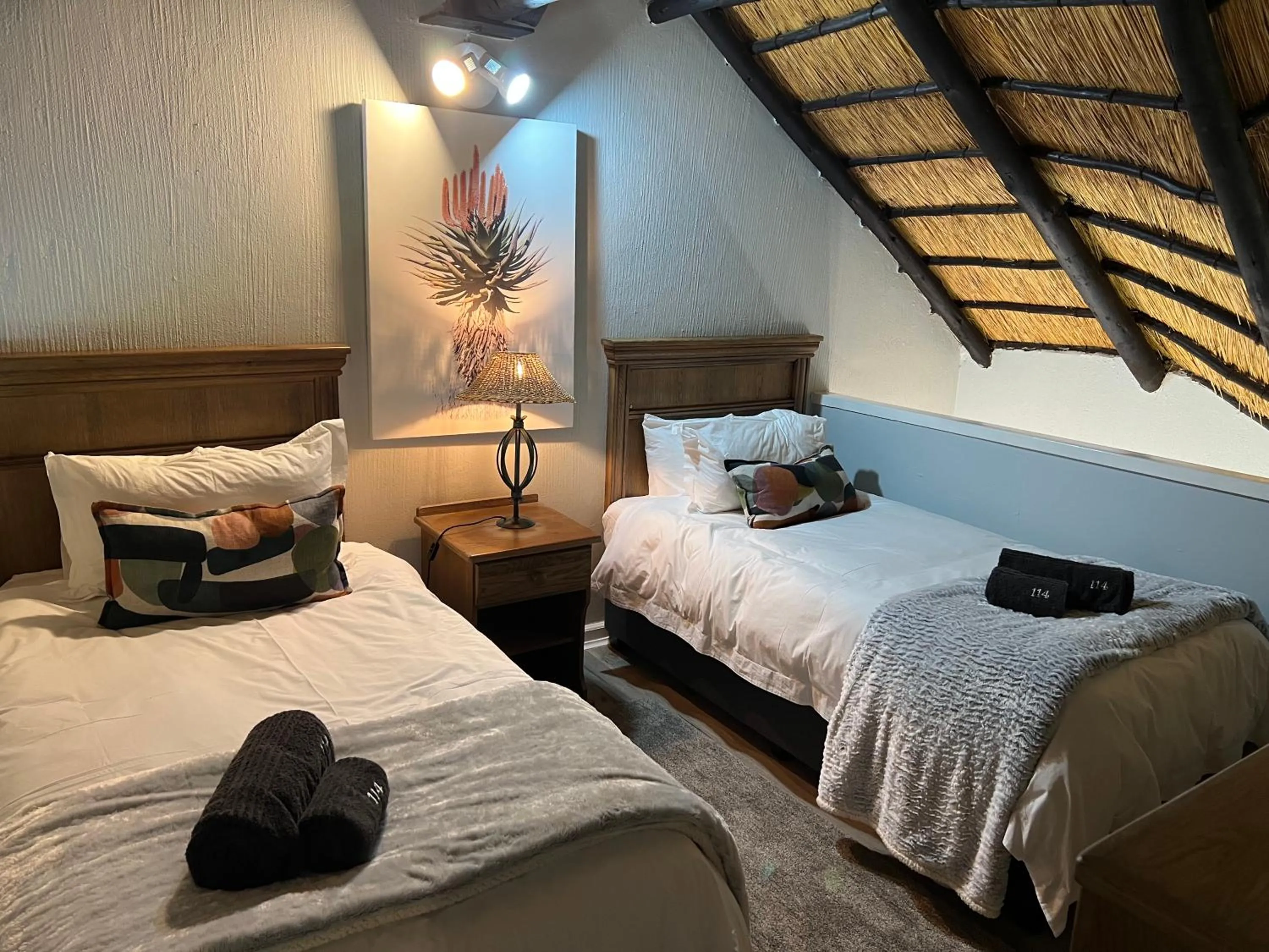 Bed in Fairways Drakensberg Resort