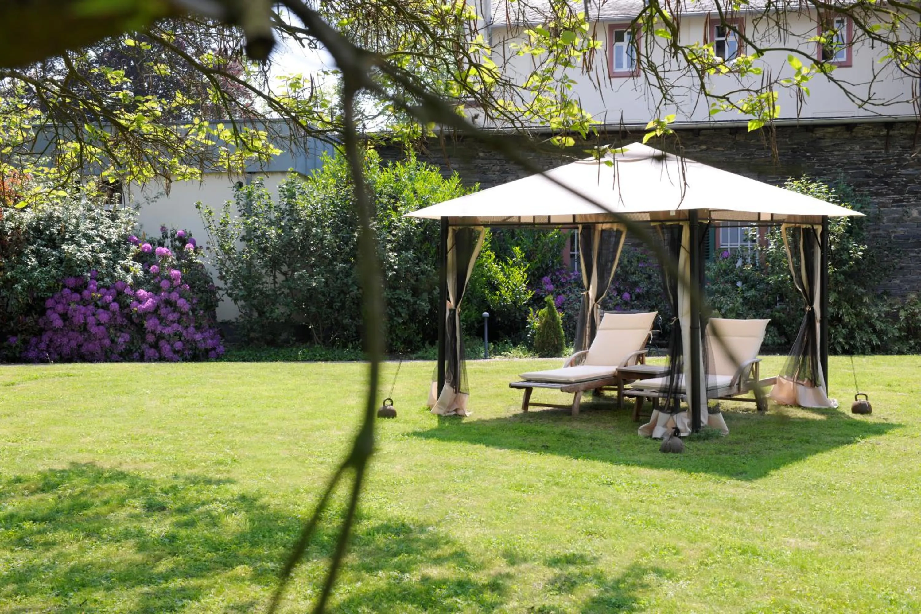 Garden in Weinromantikhotel Richtershof