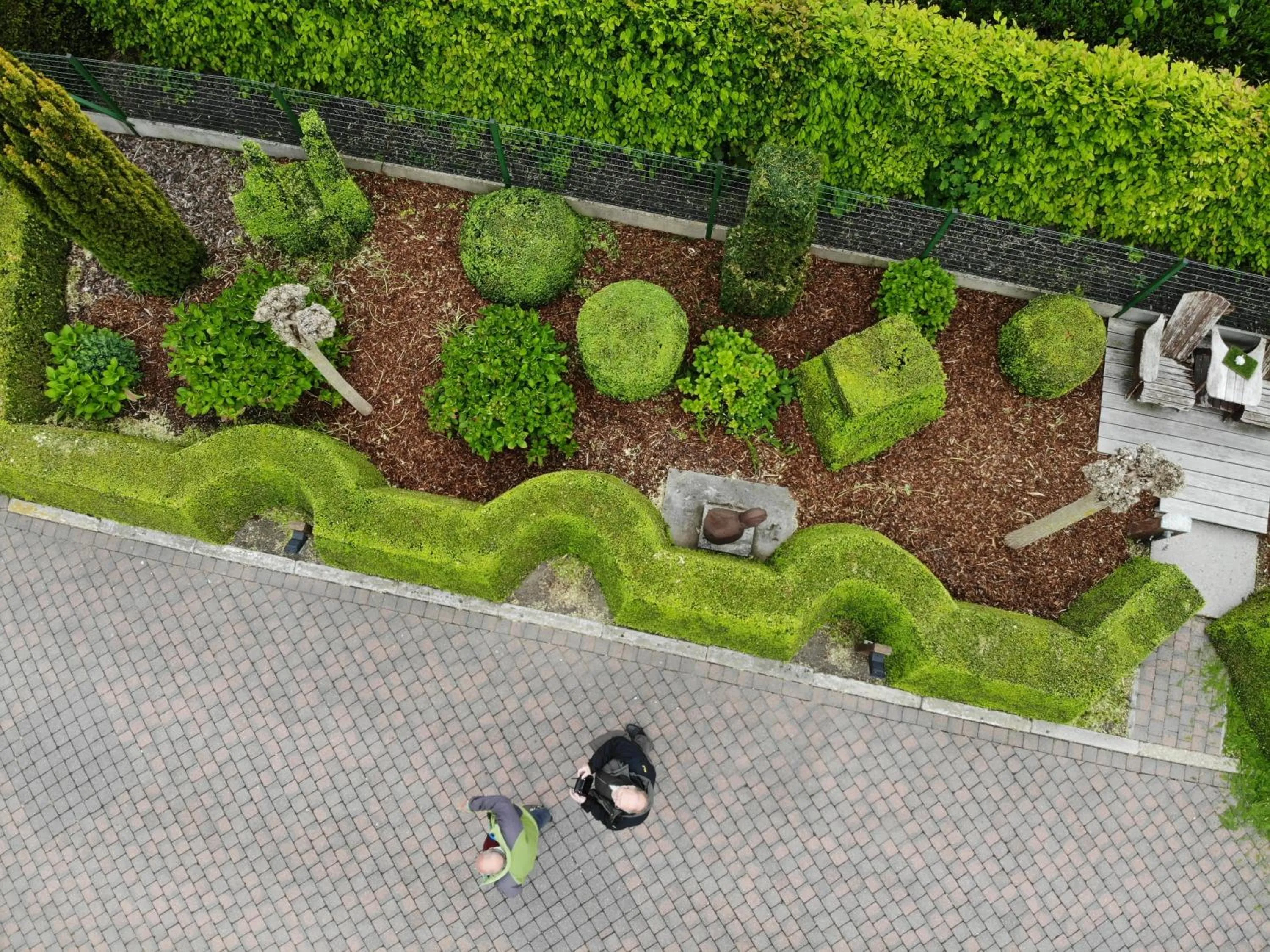 Garden in B&B Decoster